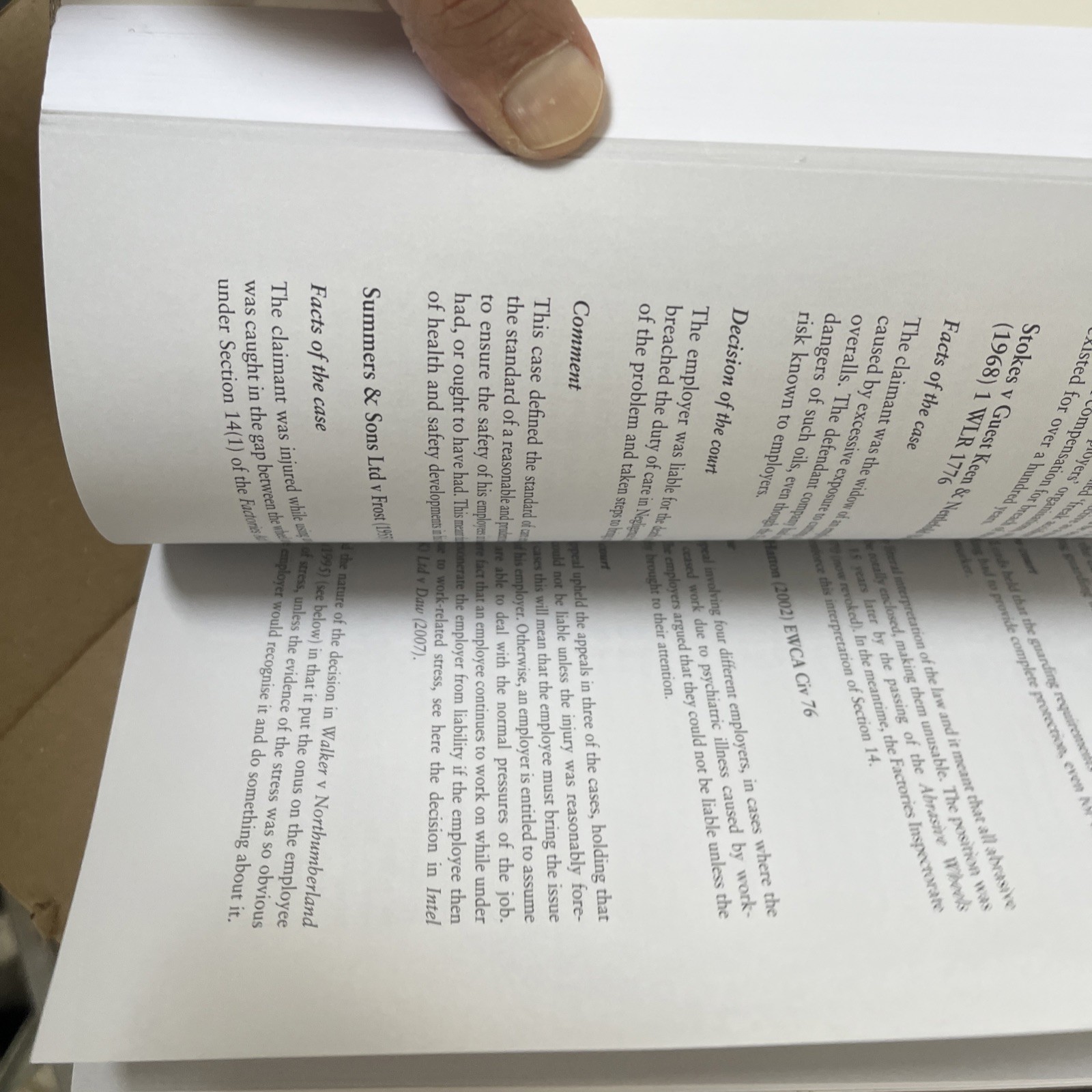 An Introduction to Health and Safety Law: A Student Reference by Branson, David