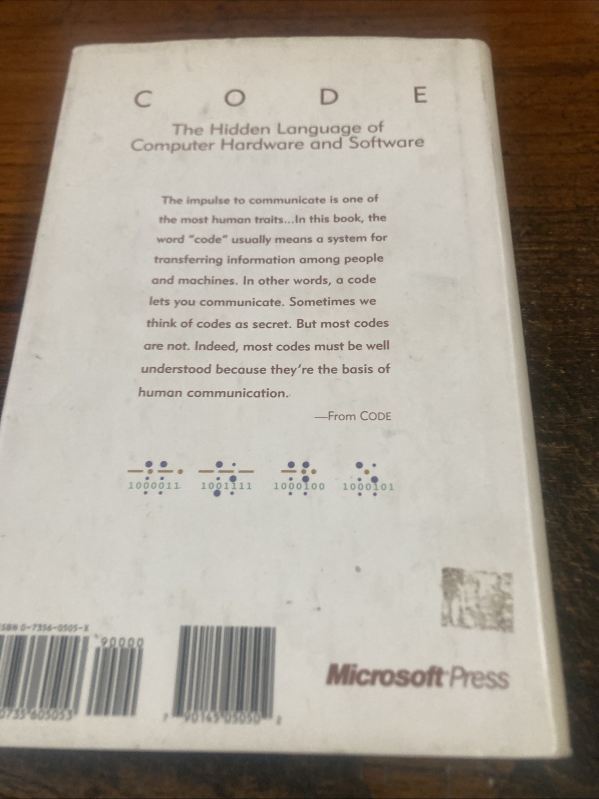 The Hidden Language of Computer Hardware & Software – Petzold – 1st/1st HC