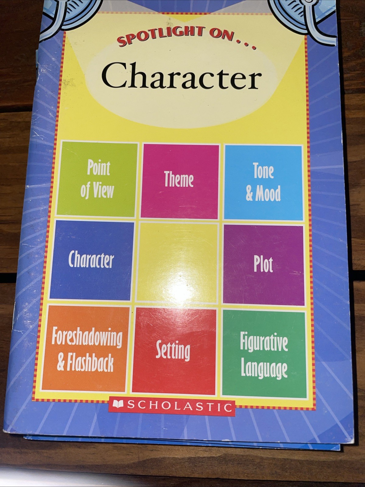 Spotlight on Literary Elements Box Set by Scholastic + Teacher’s Guide