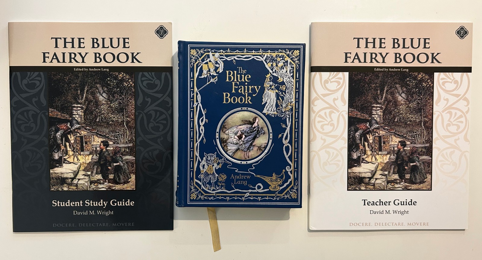 Memoria Press The Blue Fairy Book Complete Set Homeschool Literature Curriculum
