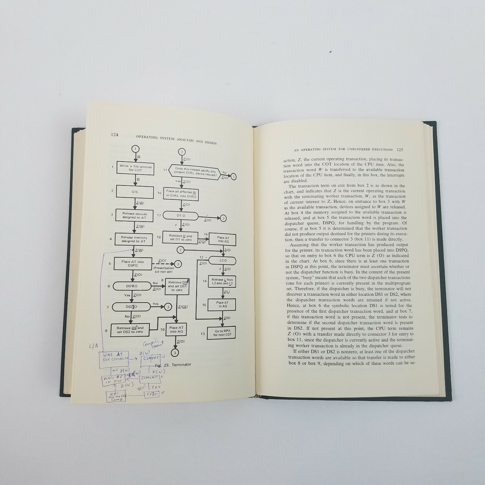Operating System Analysis and Design by Leo Cohen – Vintage 1970