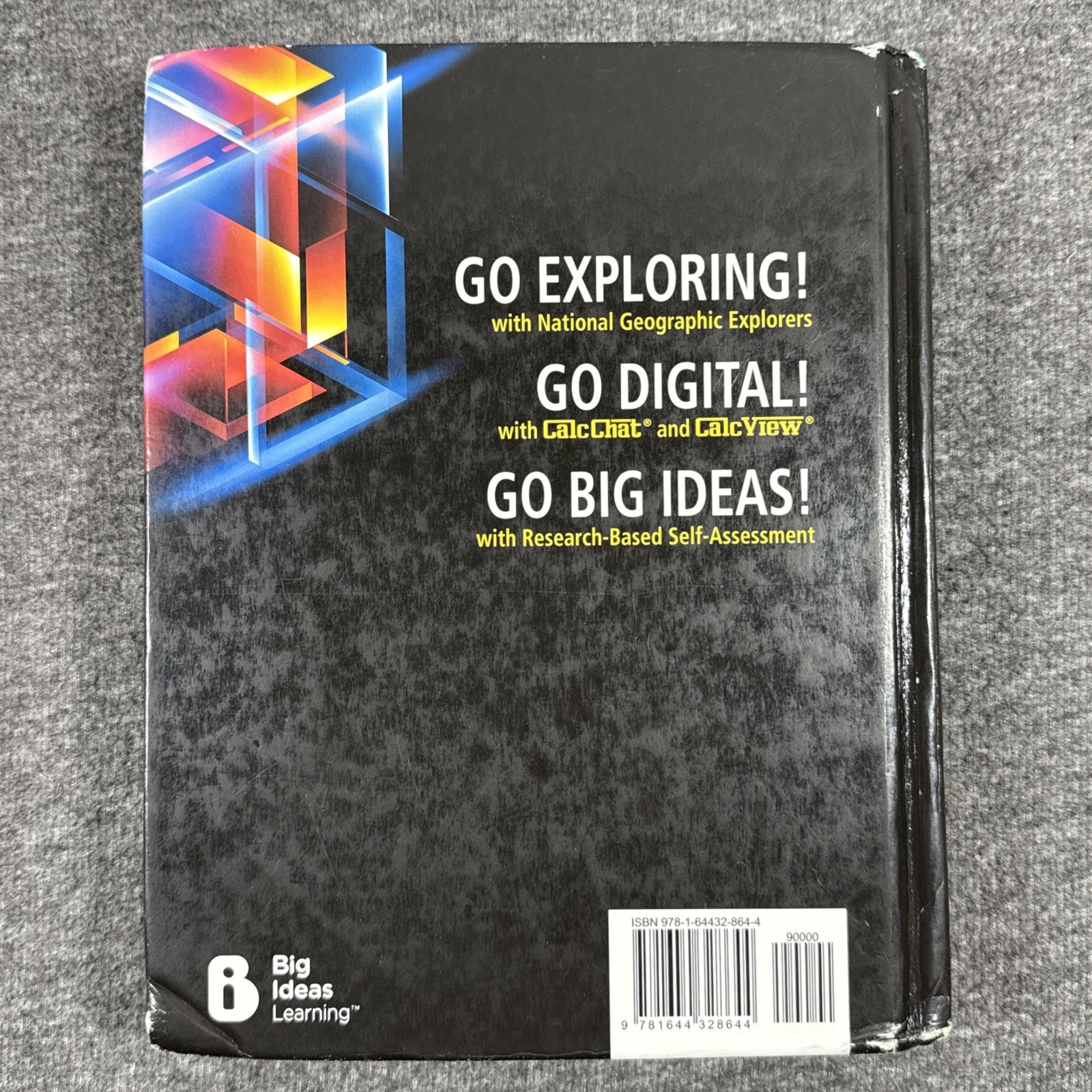 Big Ideas Algebra 1 with CalcChat CalcView Textbook, Practice Workbook Test Prep