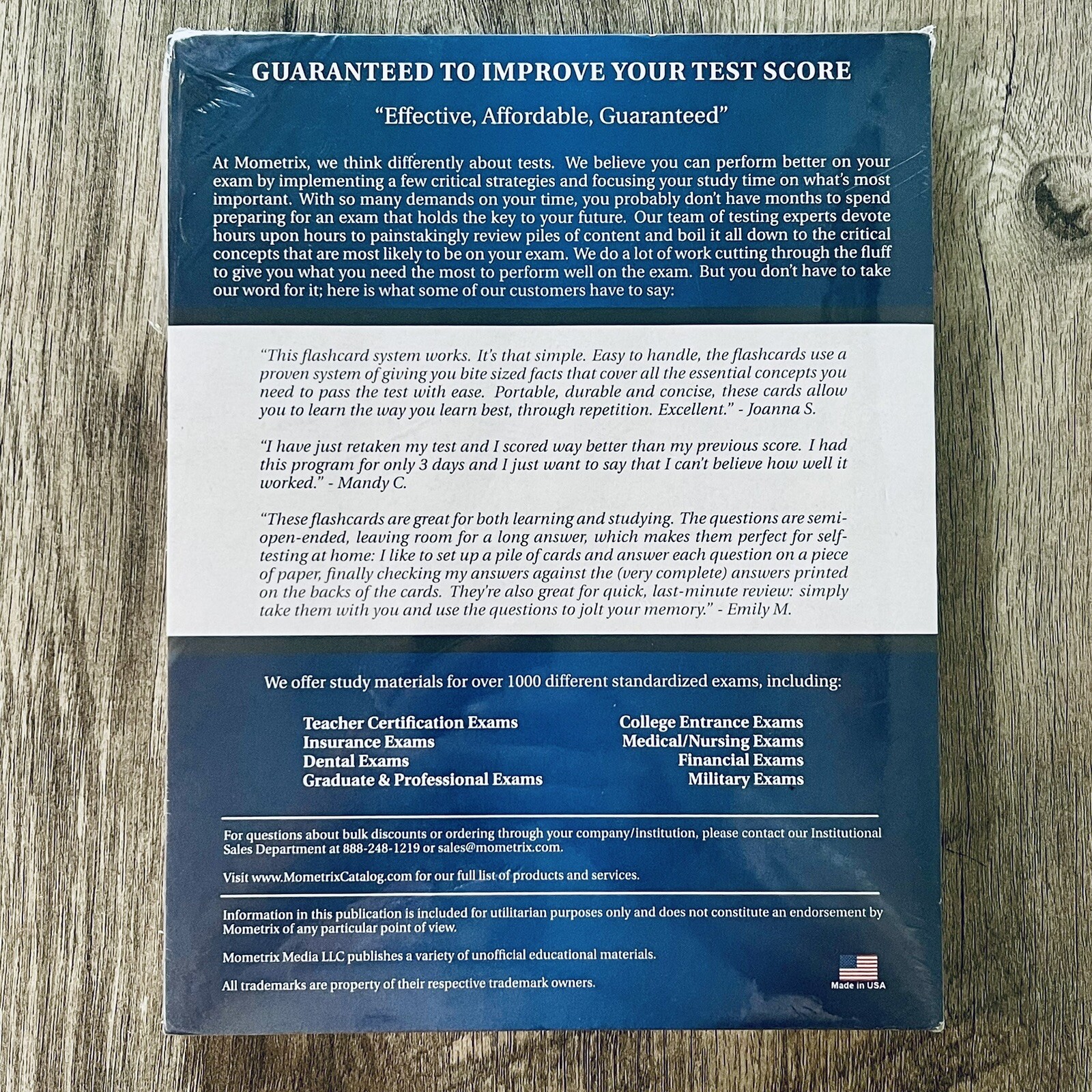 NEW FTCE General Knowledge Test Flashcard Study System Mometrix Media Perf Cards