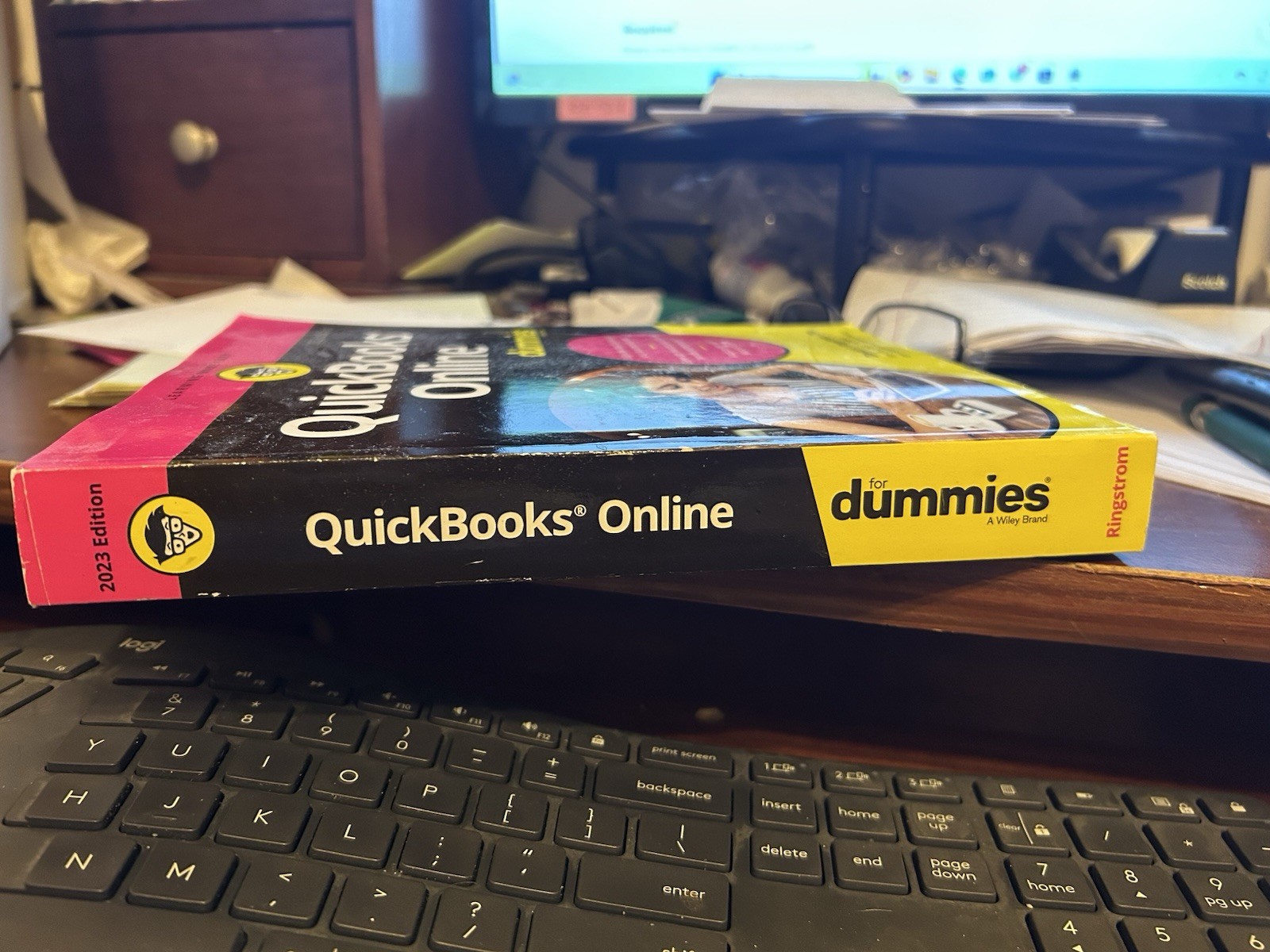 QuickBooks Online For Dummies (For – Paperback, by Ringstrom David H. – New h