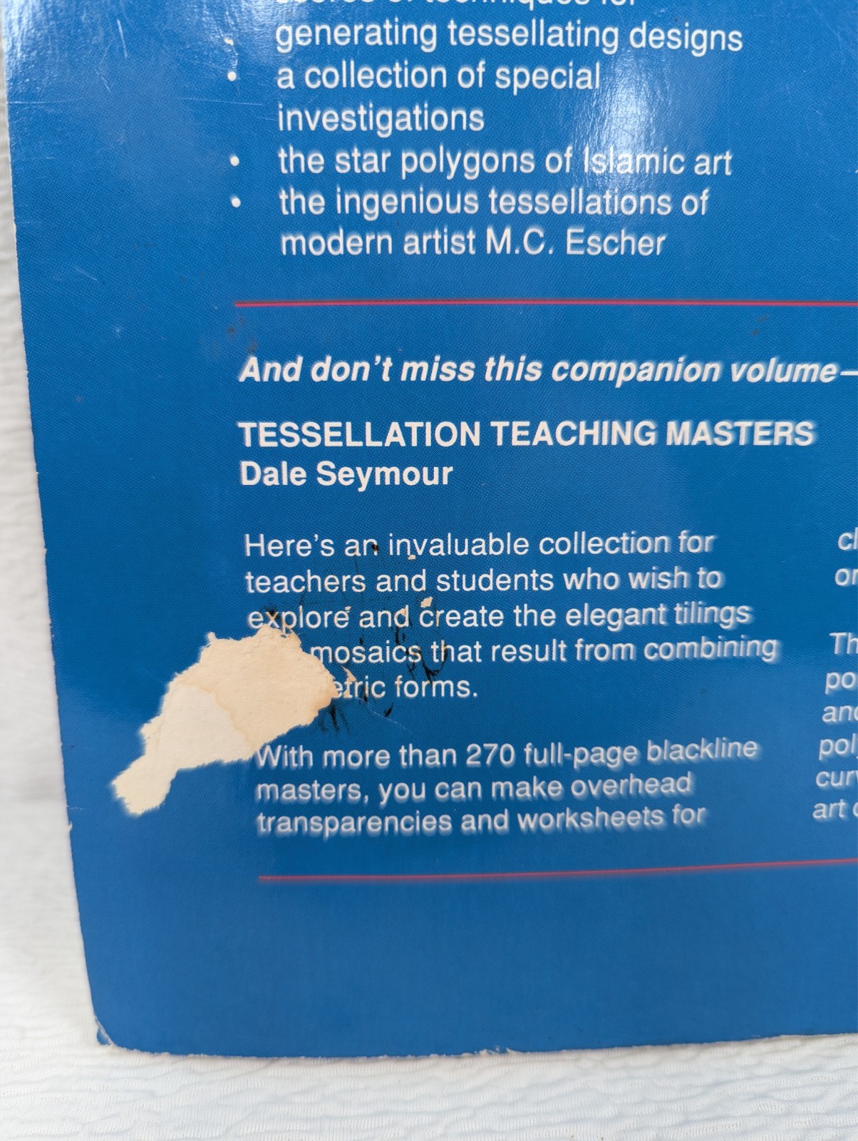 Introduction to Tessellations – Paperback By Dale Seymour – FREE S&H!