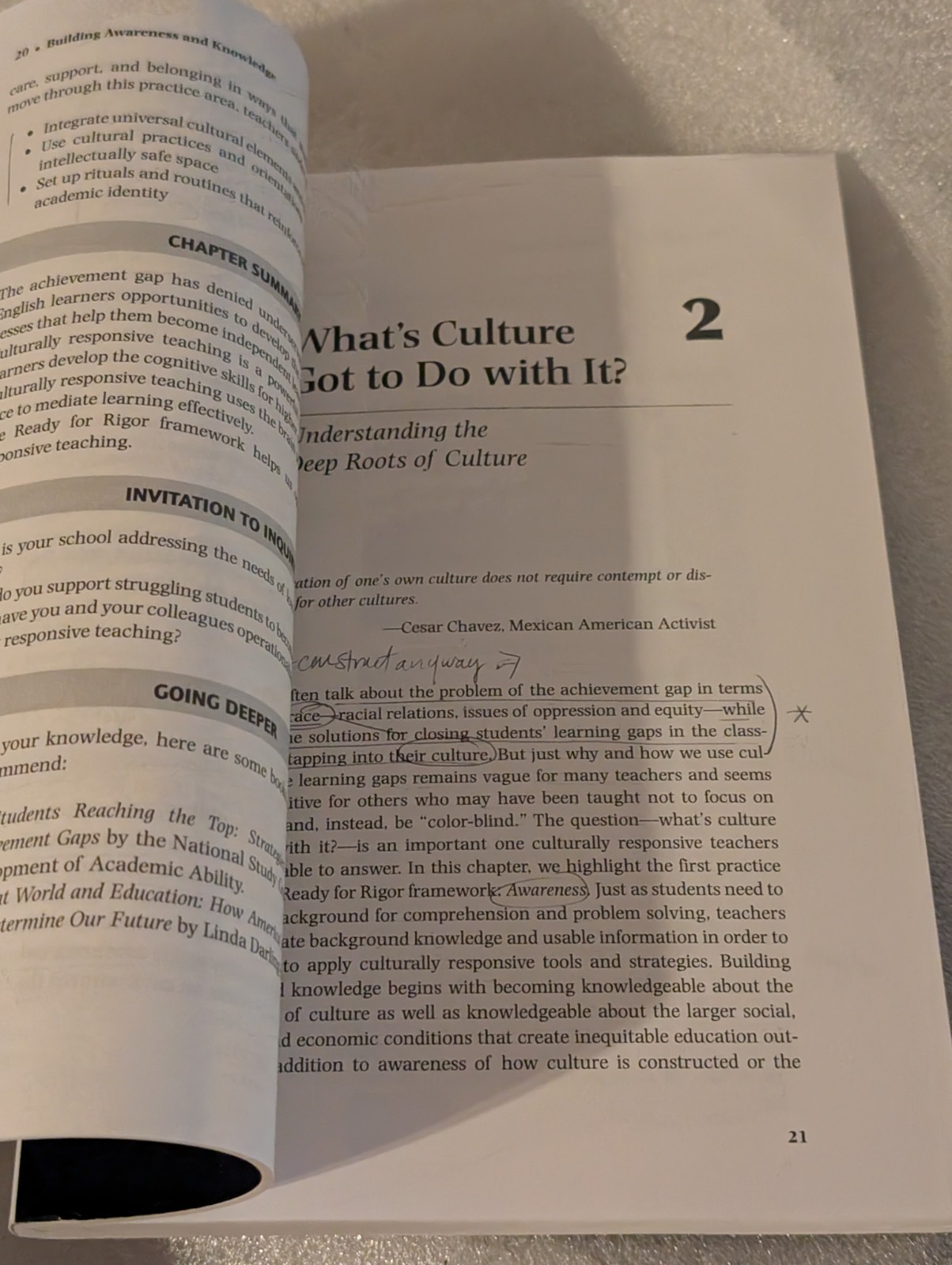 Culturally Responsive Teaching and The Brain: Promoting Authentic E – ACCEPTABLE