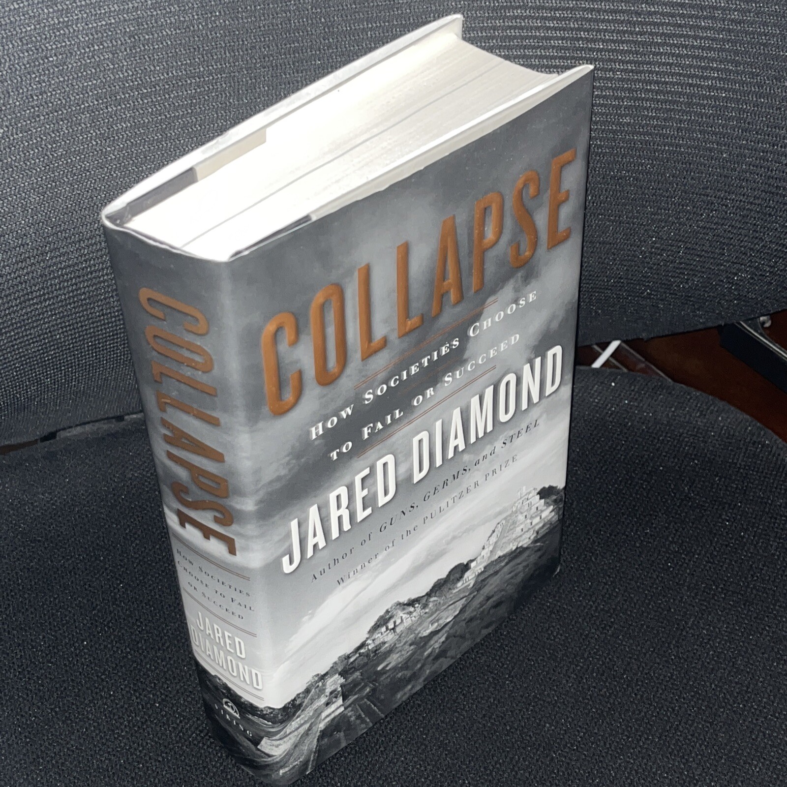 COLLAPSE BY JARED DIAMOND, SIGNED-INSCRIBED-PERSONALIZED