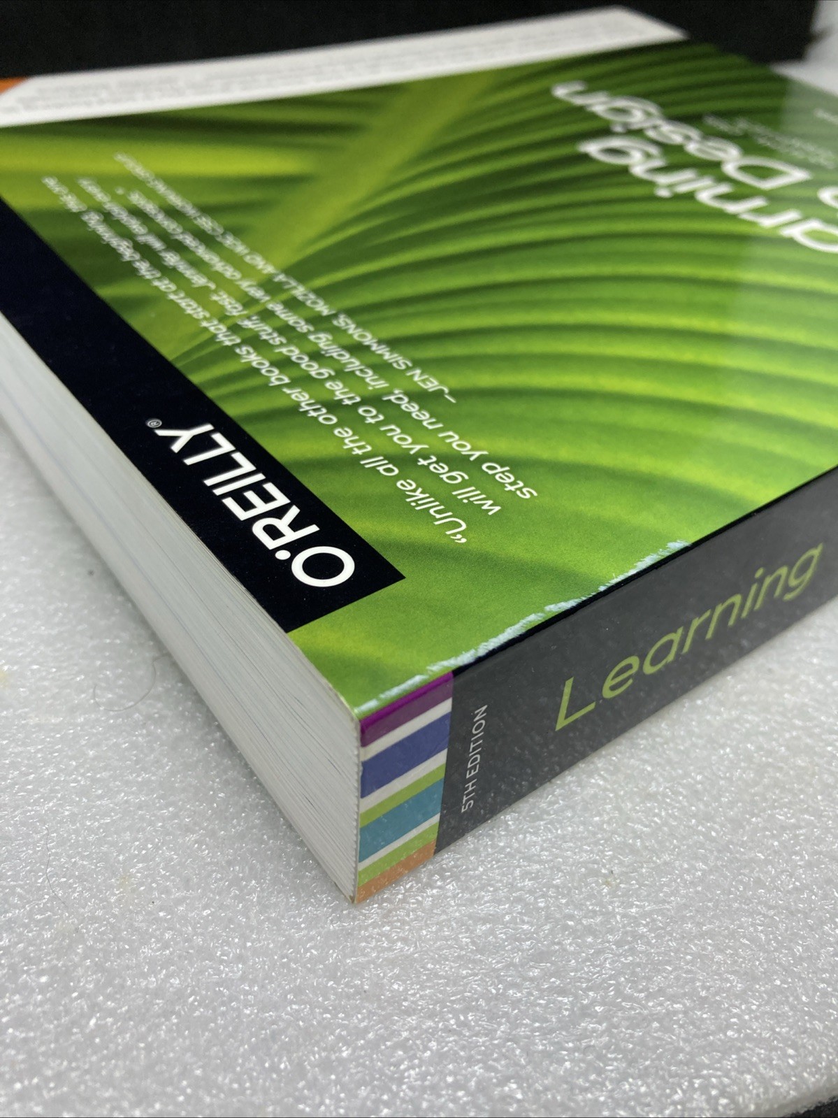 Learning Web Design (5th Edition) – Robbins. O’Reilly Media Inc. 790 pages, soft