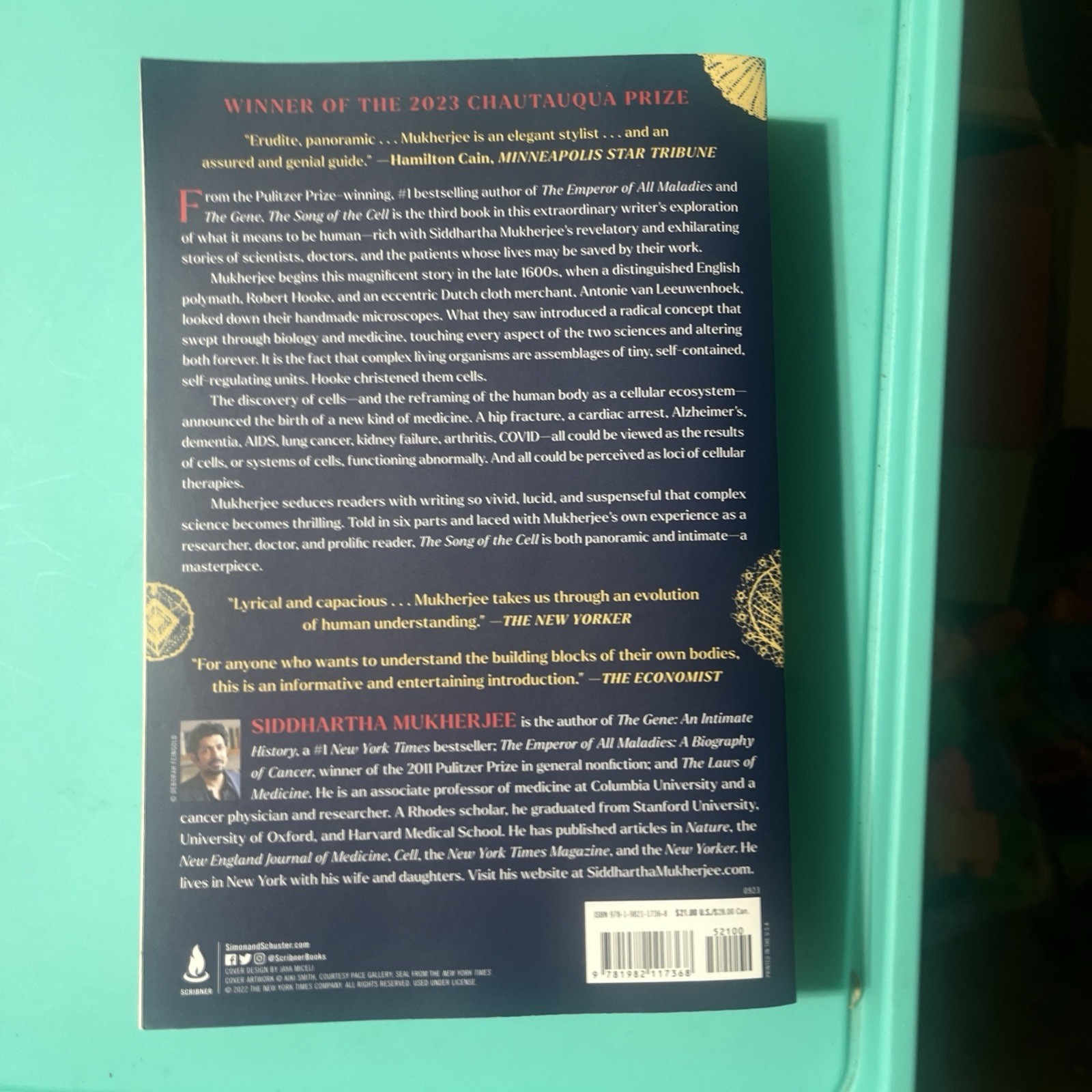 Song of the Cell An Exploration of Medicine & the New Human Siddhartha Musherjee