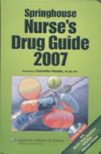 Springhouse Nurse’s Drug Guide 2007 by Springhouse, Acceptable Book