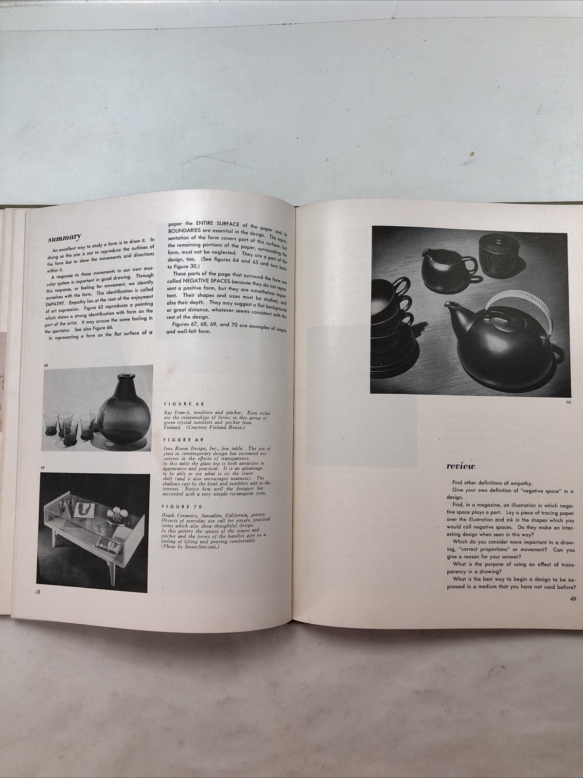 Design: A Creative Approach by Sybil Emerson Vintage HC Book Textbook 1953