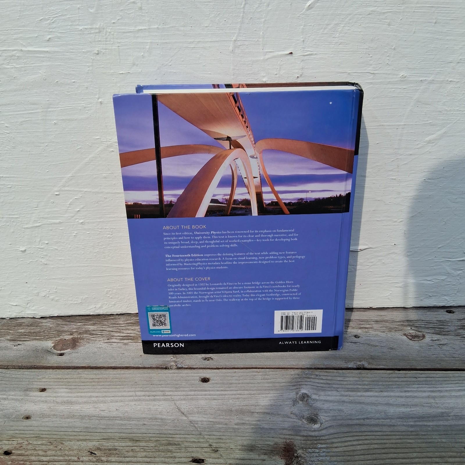 University Physics with Modern Physics 14th Edition Hardcover Textbook