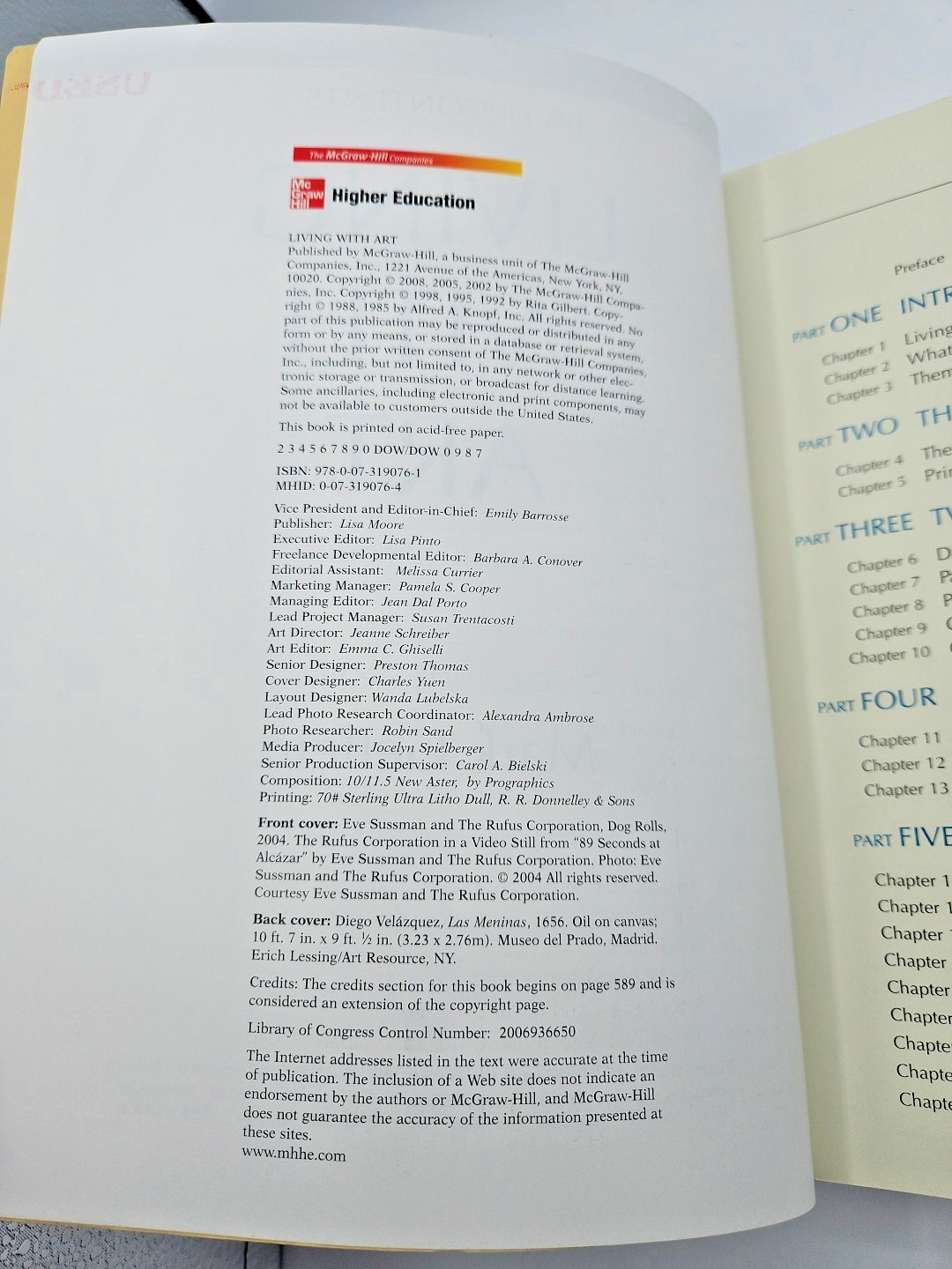 Living with Art by Mark Getlein Eighth Edition McGraw Hill Textbook
