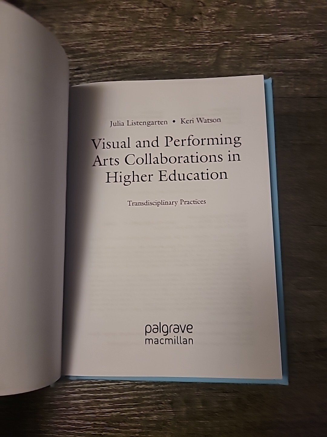 Visual and Performing Arts Collaborations in Higher Education