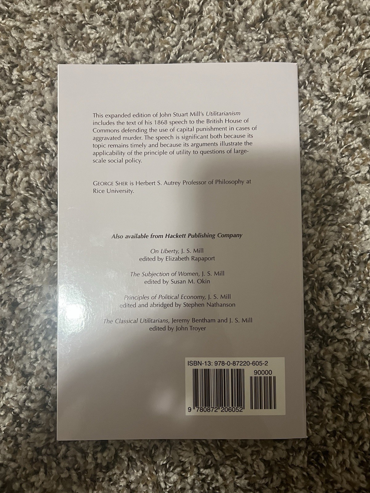 Utilitarianism John Stuart Mill Second Edition Paperback