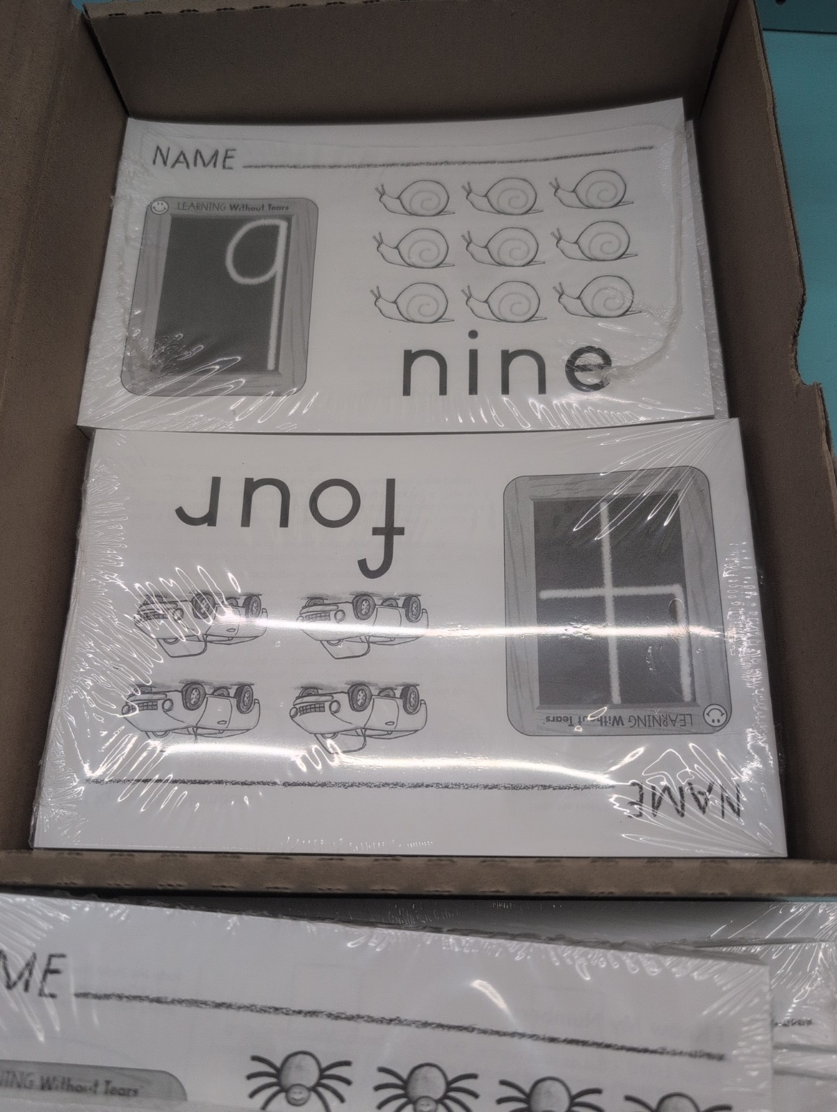 Learning Without Tears – I know My Numbers – 100 Activity Books – 10 For Each #