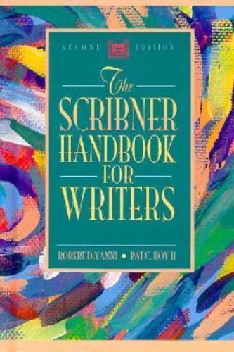 Scribner Handbook for Writers, The