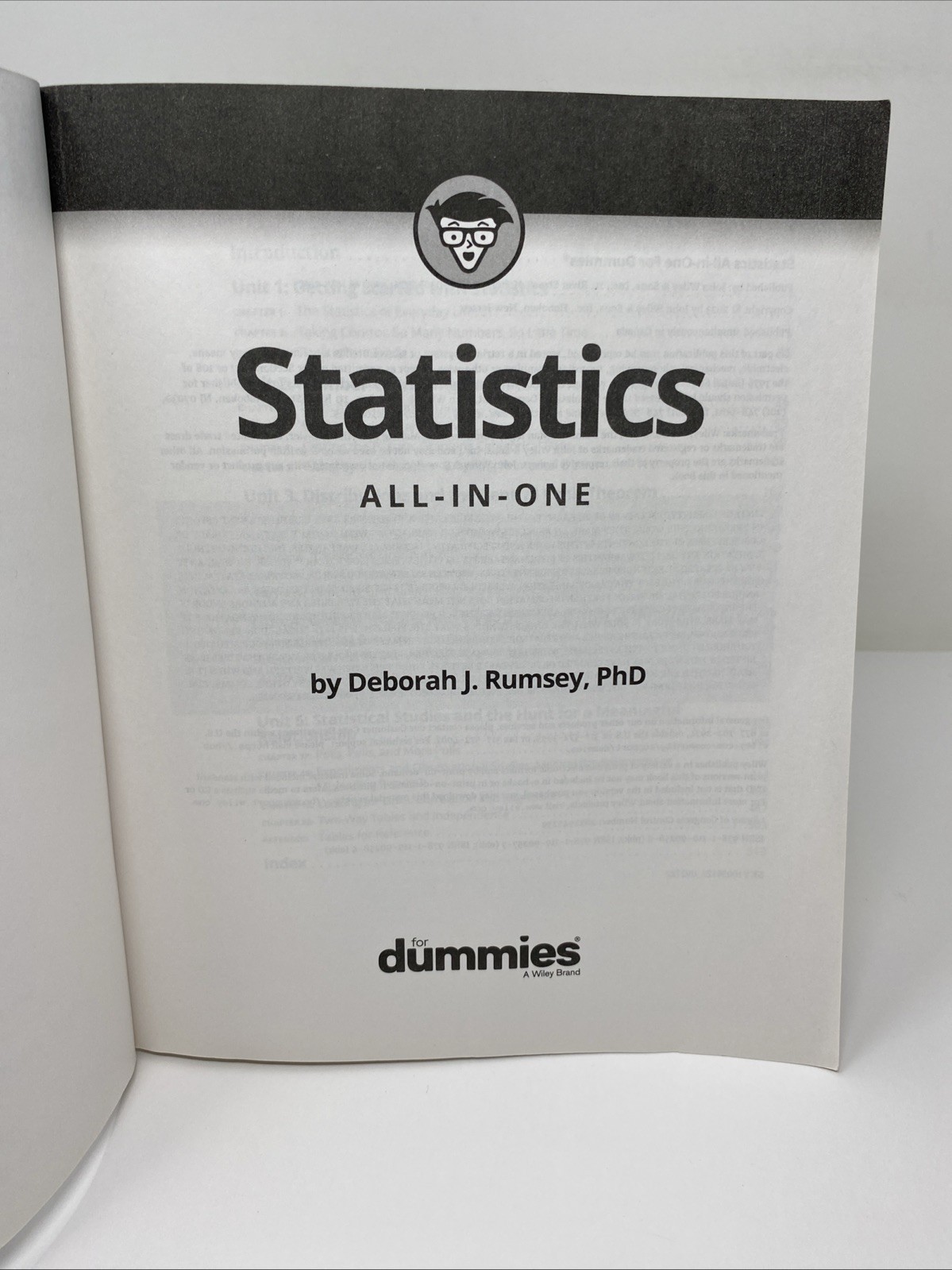 Statistics All-In-One for Dummies by Deborah J. Rumsey (2022, Trade Paperback)