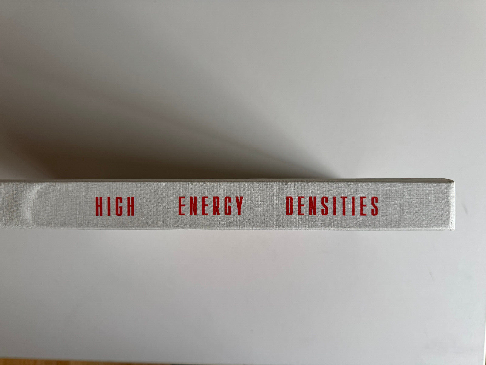 HIGH ENERGY DENSITIES – COLLECTION OF SCIENTIFIC PAPERS – 2001 – HARDCOVER BOOK