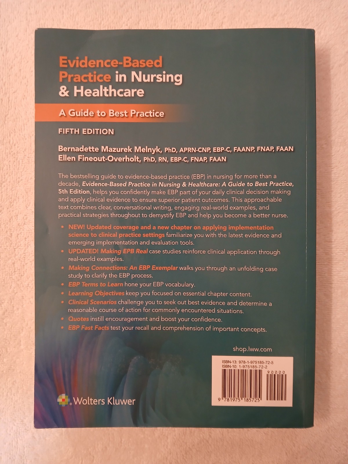 Evidence-Based Practice in Nursing and Healthcare 5e W/Access Code – GOOD