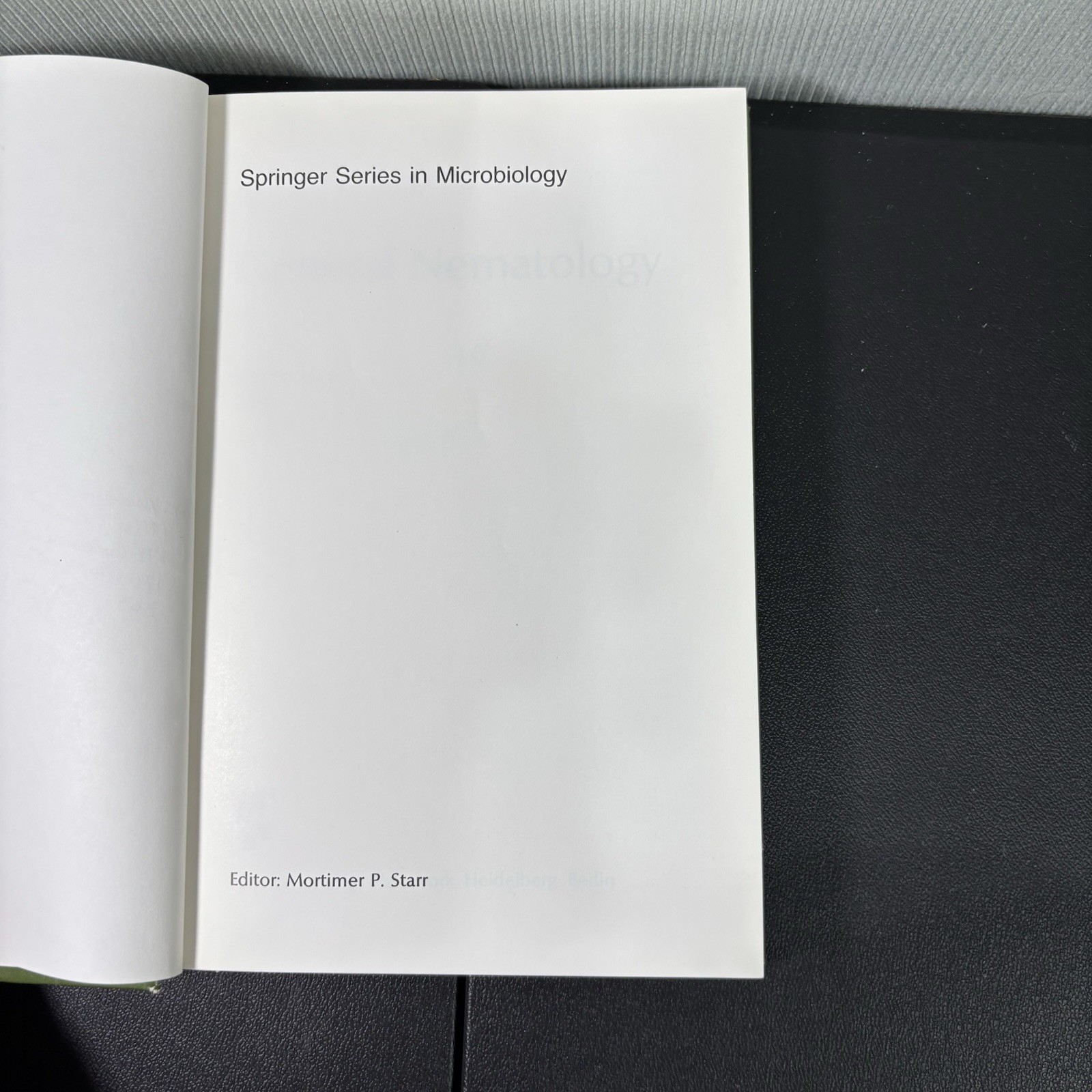General Nematology Armand Maggenti 1981 Springer HC 135 Figures