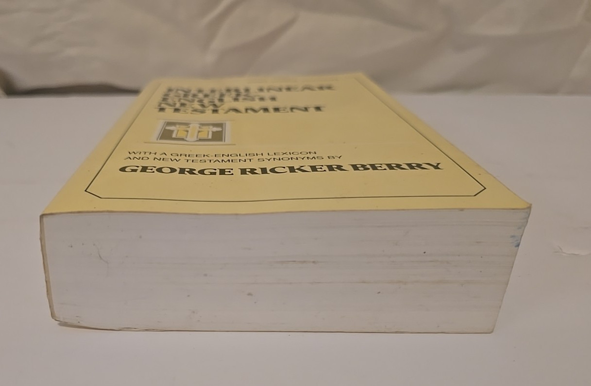 Interlinear Greek English New Testament by George Ricker Berry