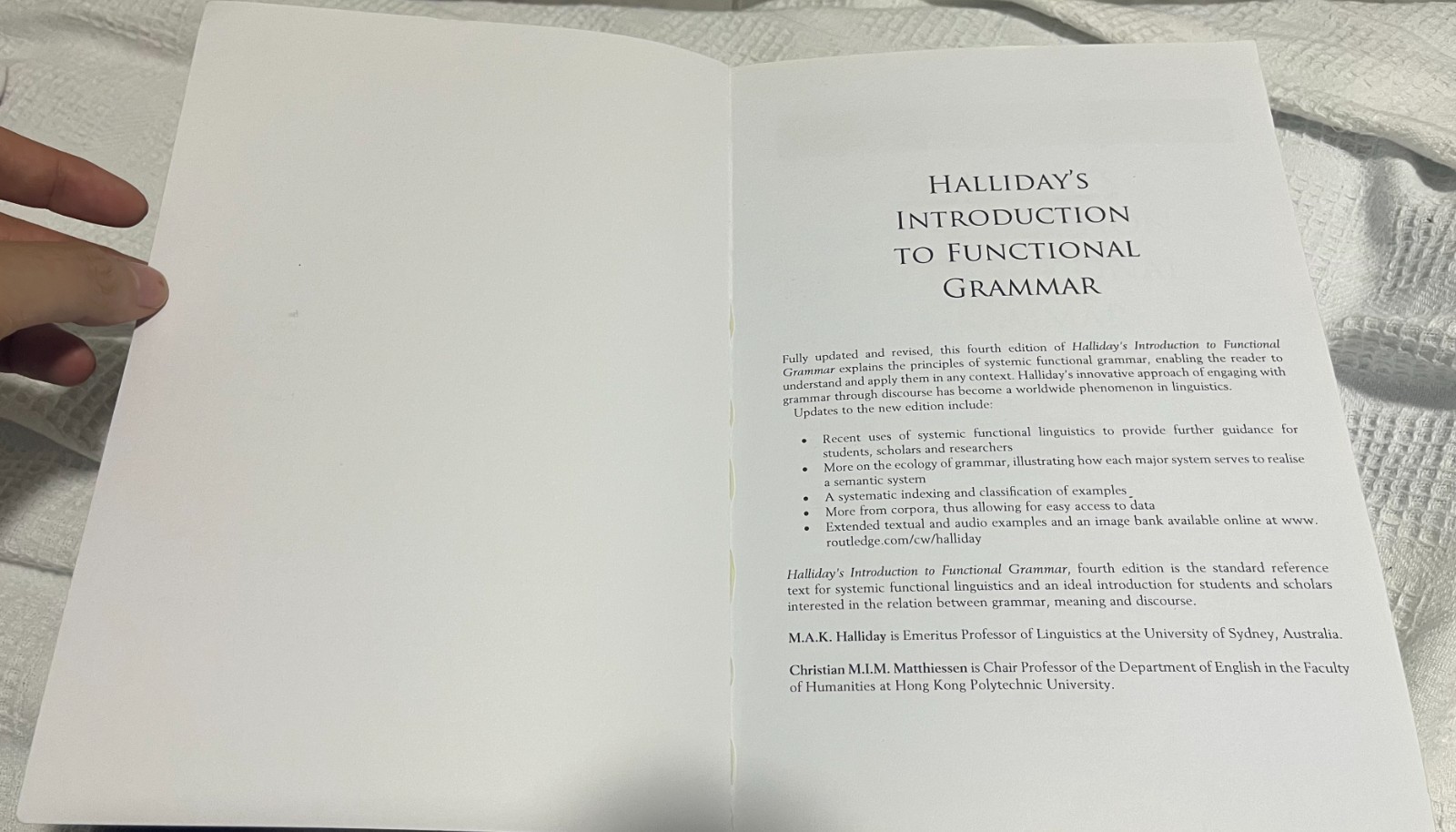 Halliday’s Introduction to Functional Grammar by Michael Halliday