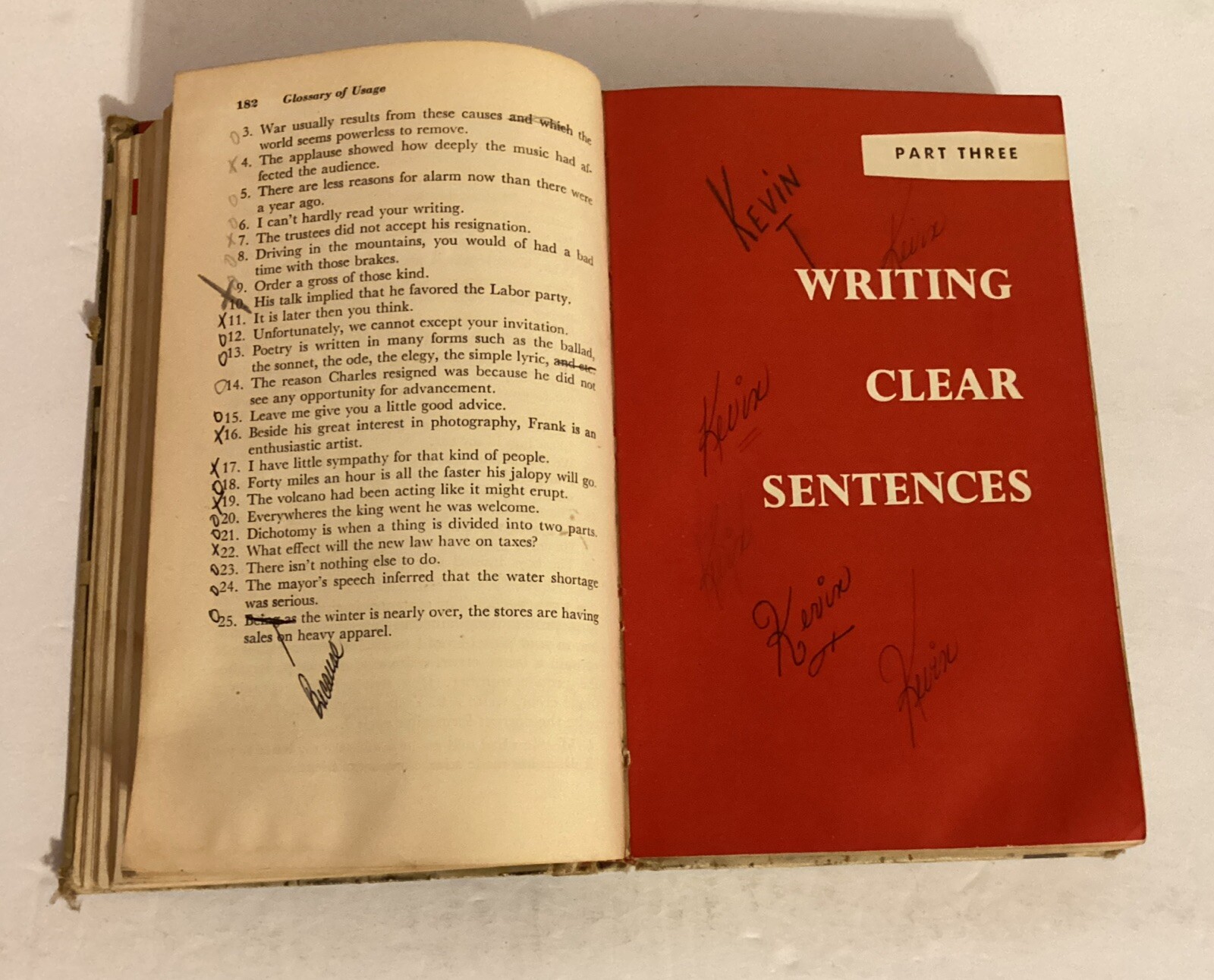 1957 English Grammar And Composition Complete Course John E Warriner Hardcover