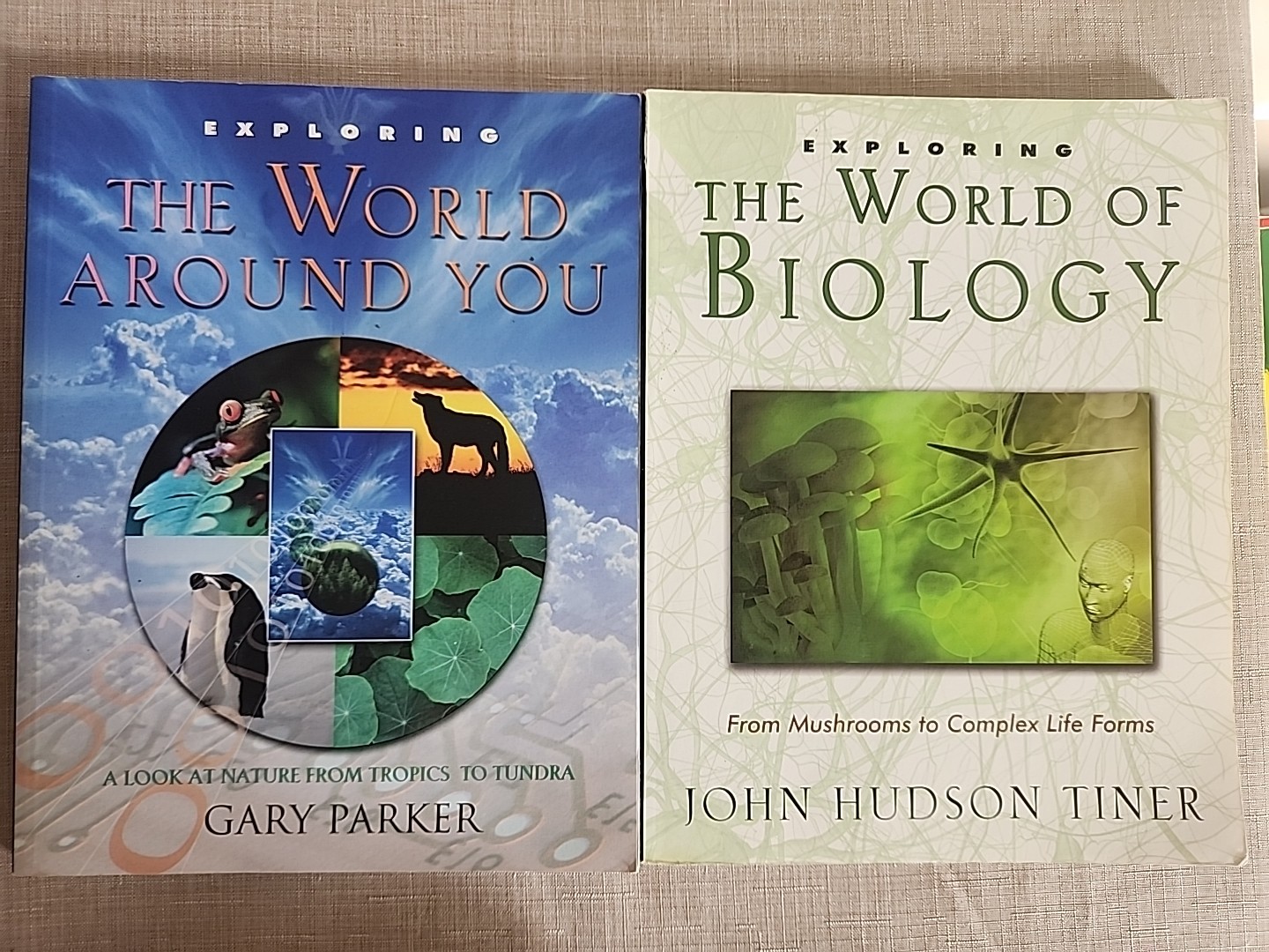 Exploring Science Book Set by John Hudson Tiner & Gary Parker – 4 Volumes