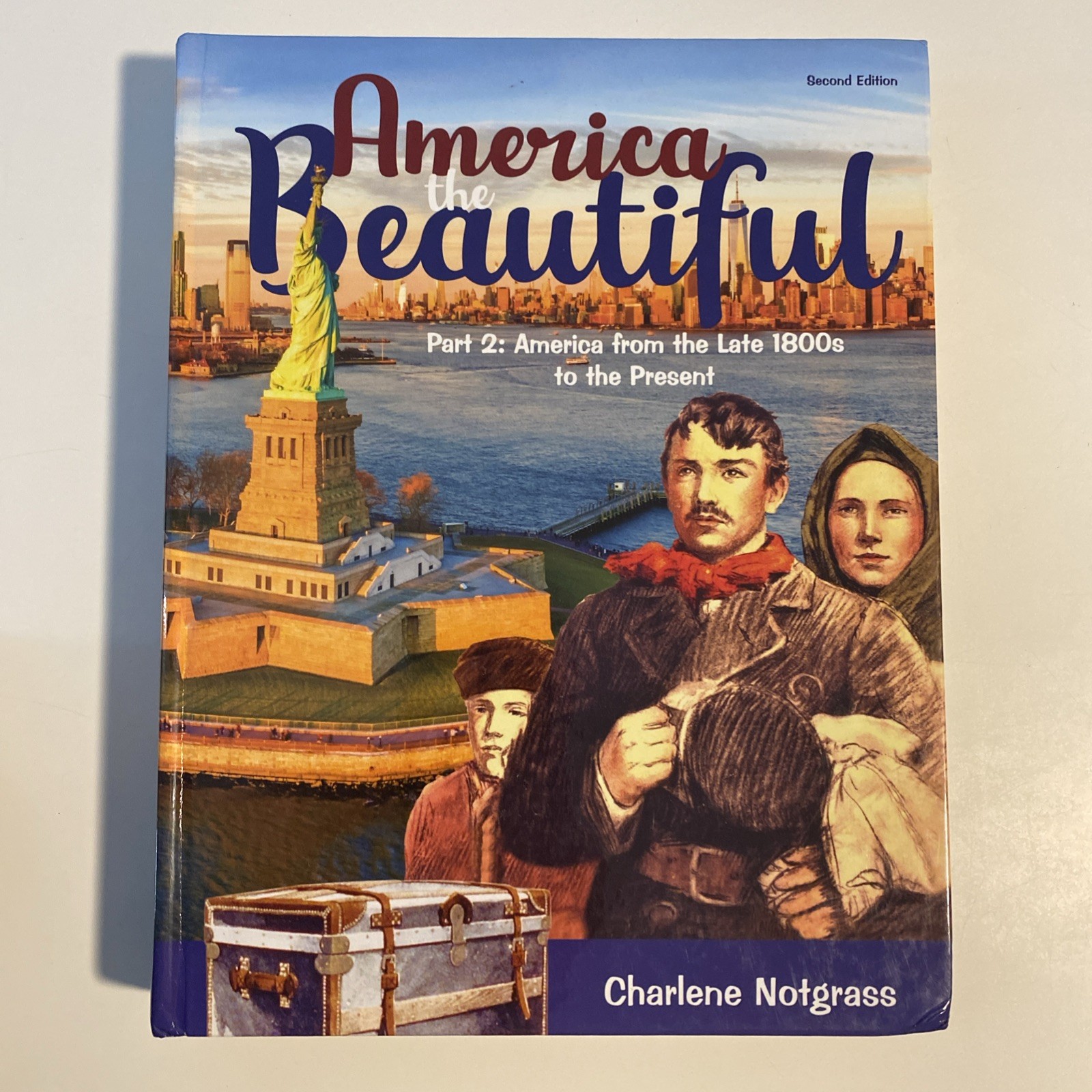 Notgrass America the Beautiful Book Set, Part 1 & 2, Like New