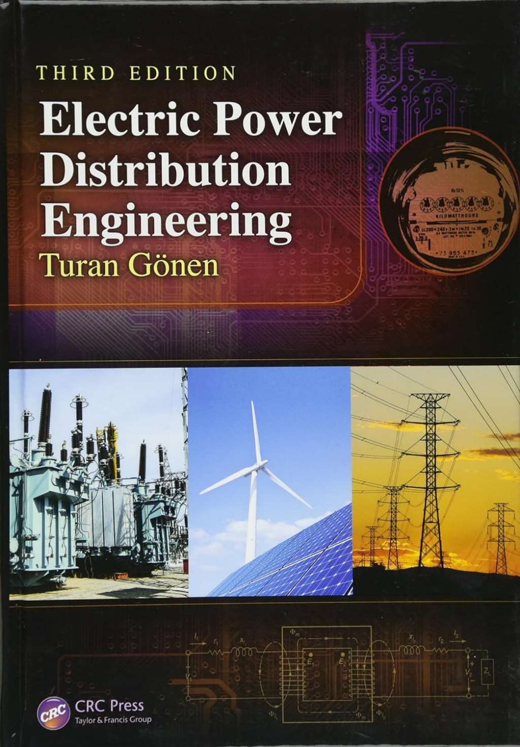 Electric Power Distribution Engineering, Gonen, Turan, Very Good condition, Book