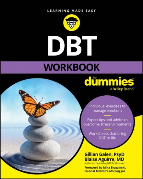 DBT Workbook For Dummies Galen Paperback John Wiley & Sons 9781394263080