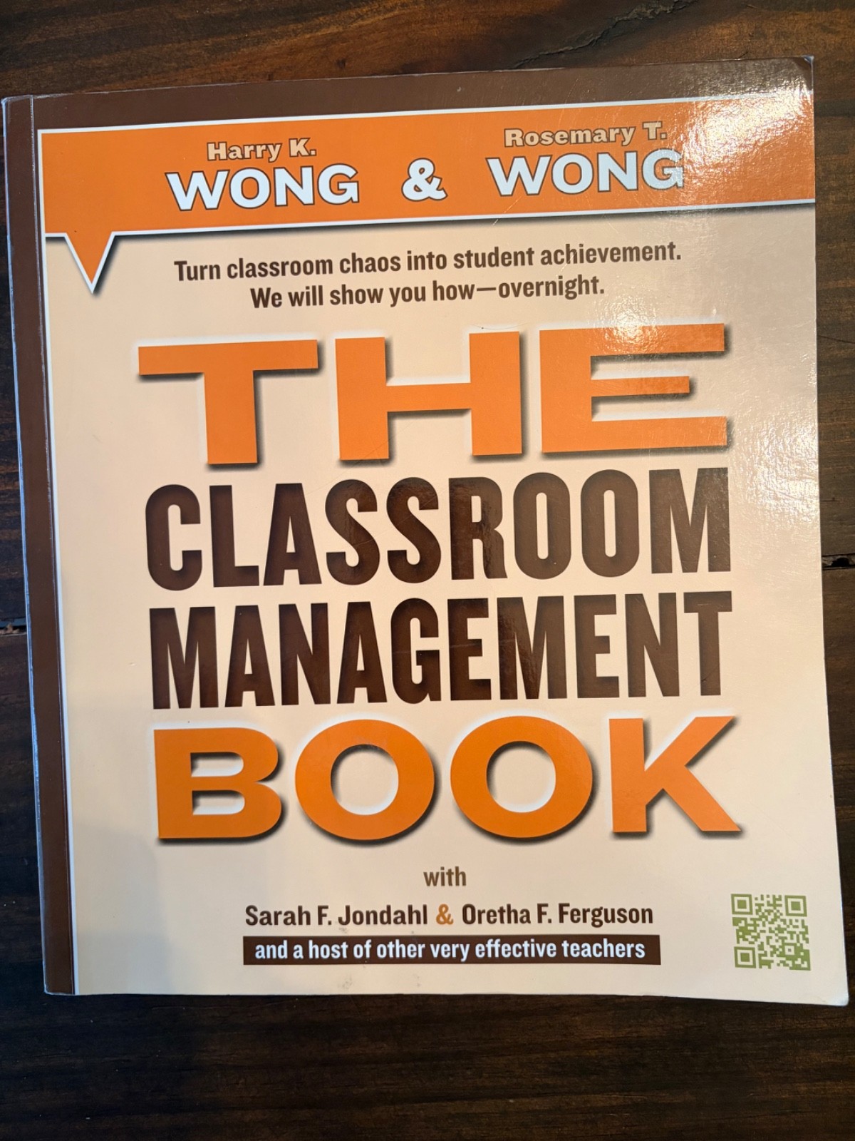 Classroom Management Book by Rosemary T. Wong and Harry K. Wong (2018, Trade…
