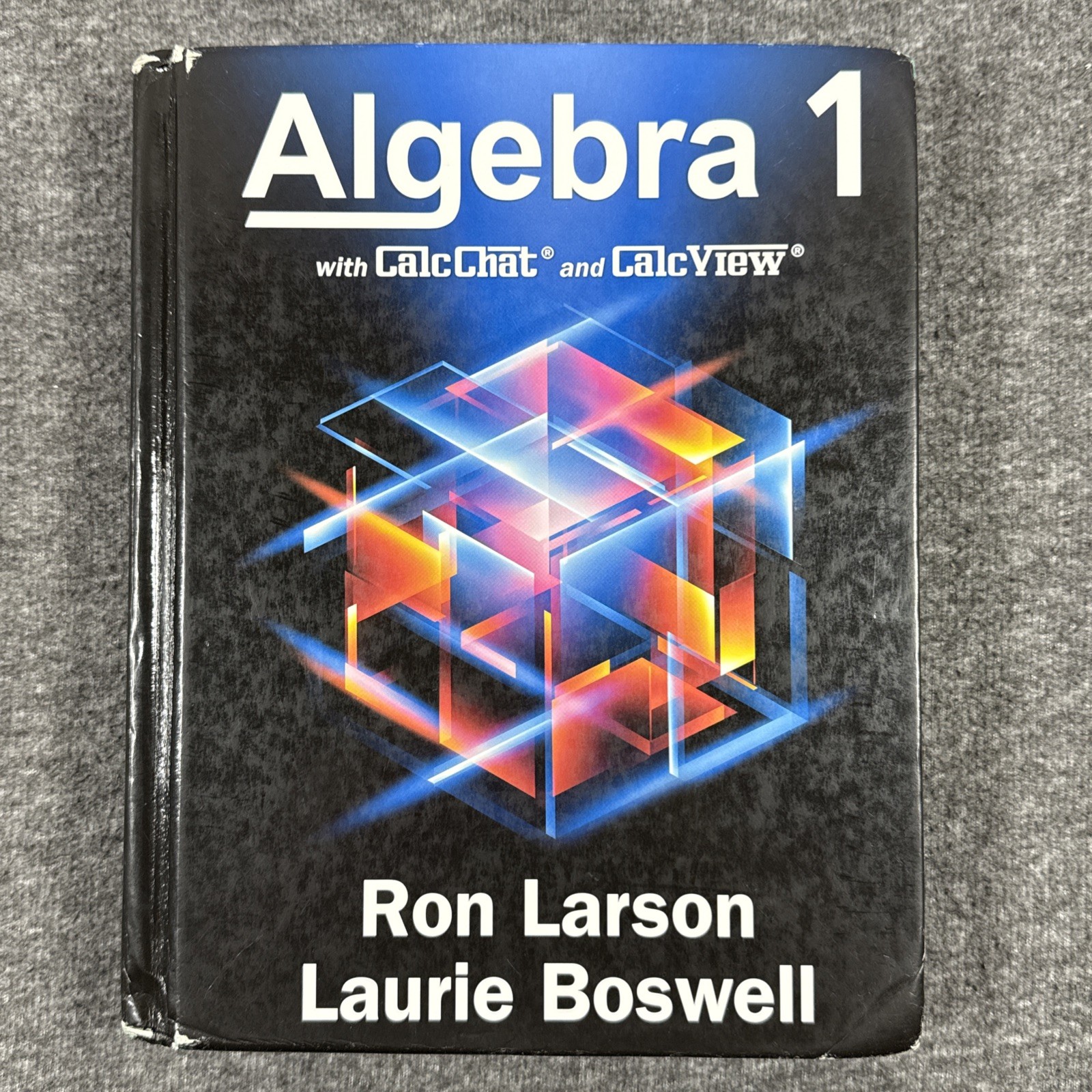 Big Ideas Algebra 1 with CalcChat CalcView Textbook, Practice Workbook Test Prep