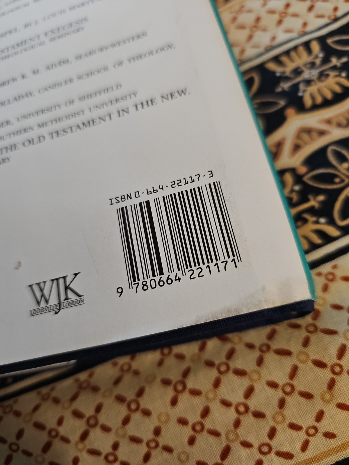 II Corinthians : A Commentary HC/DJ BOOK New Testament Library FRANK J. MATERA