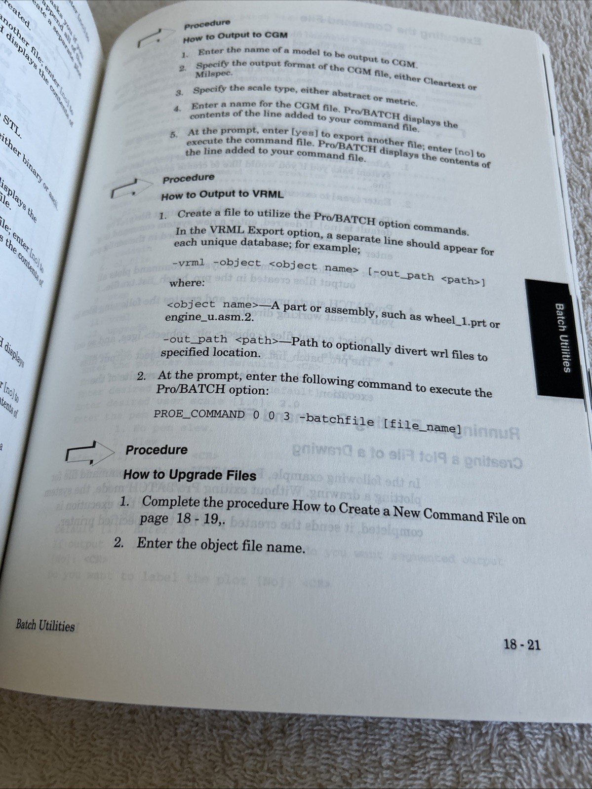 Parametric Technology Corp Pro Engineer Interface Guide -1997 – Reléase 18.0