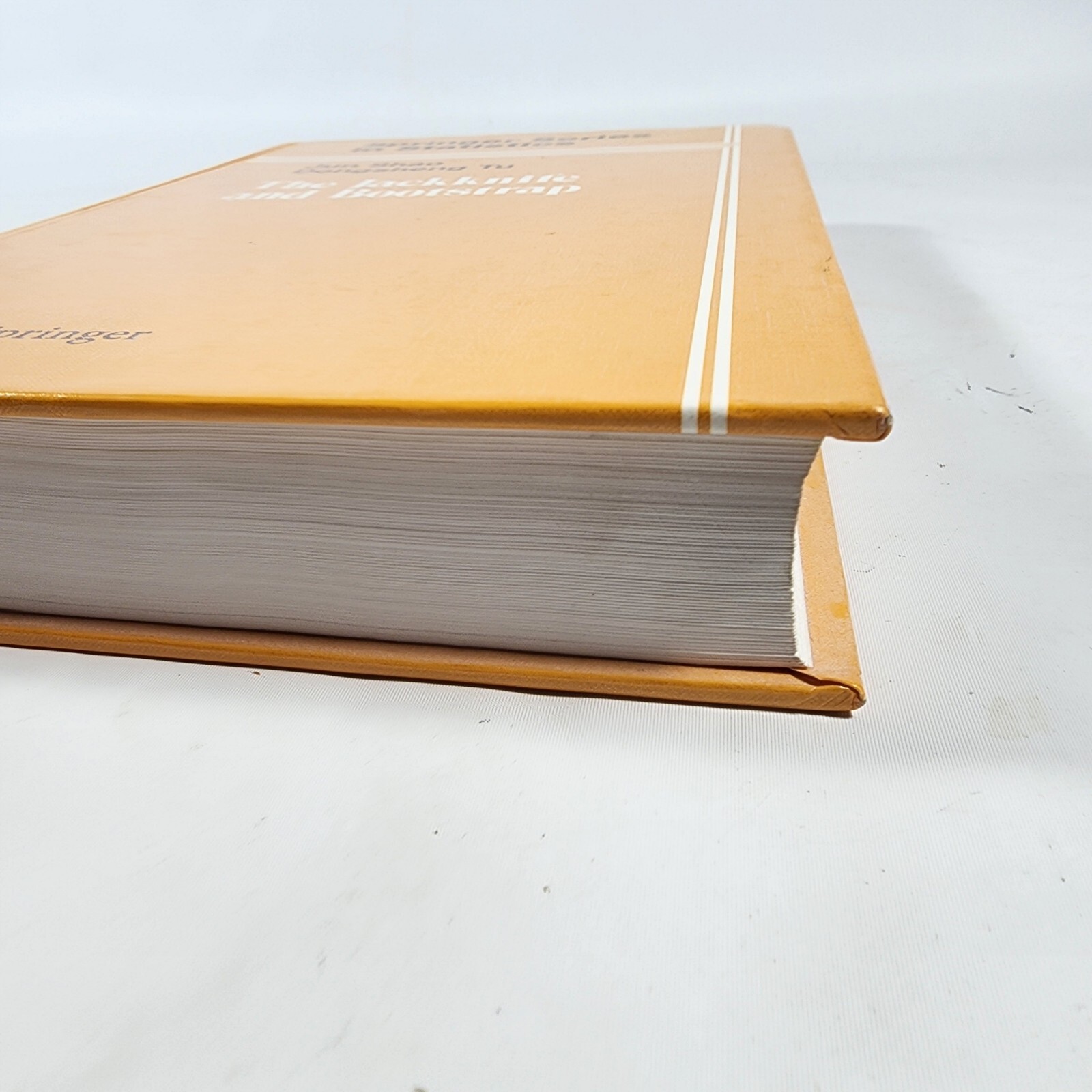 The Jackknife and Bootstrap (Springer – Hardcover, by Shao Jun; Tu – Very Good