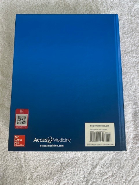 Harrison’s Principles of Internal Medicine, Twentieth Edition Vol.1 Only