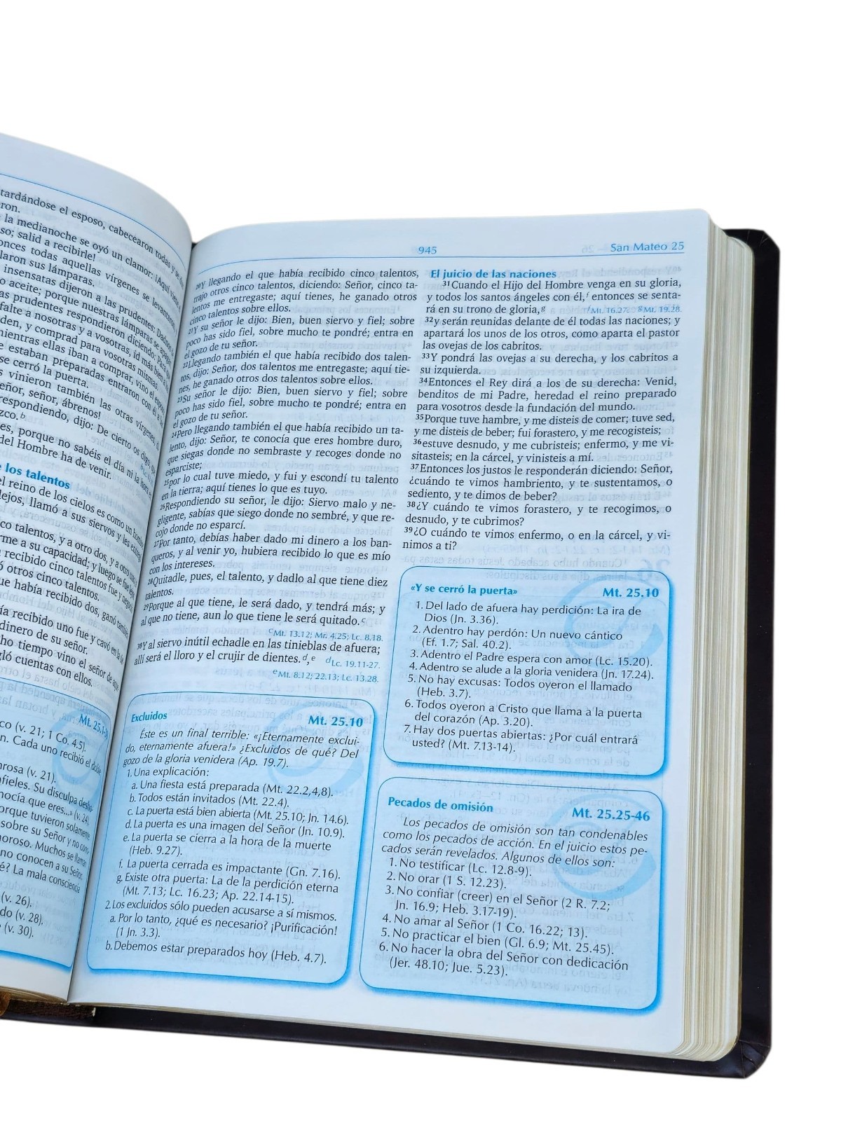 Biblia para la Predicación Pastoral Grande RVR,1960 imitación piel café oscuro
