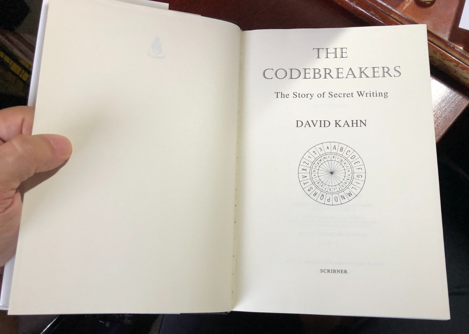 “The Code-Breakers” David Kahn Scribner 1996