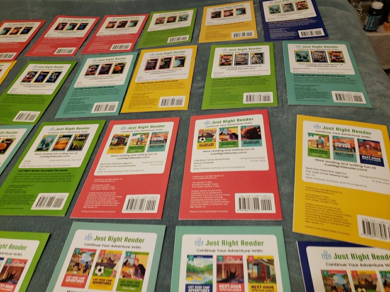 Decodables Just Right Readers High Interest Dyslexia Tutoring Lot Of 25