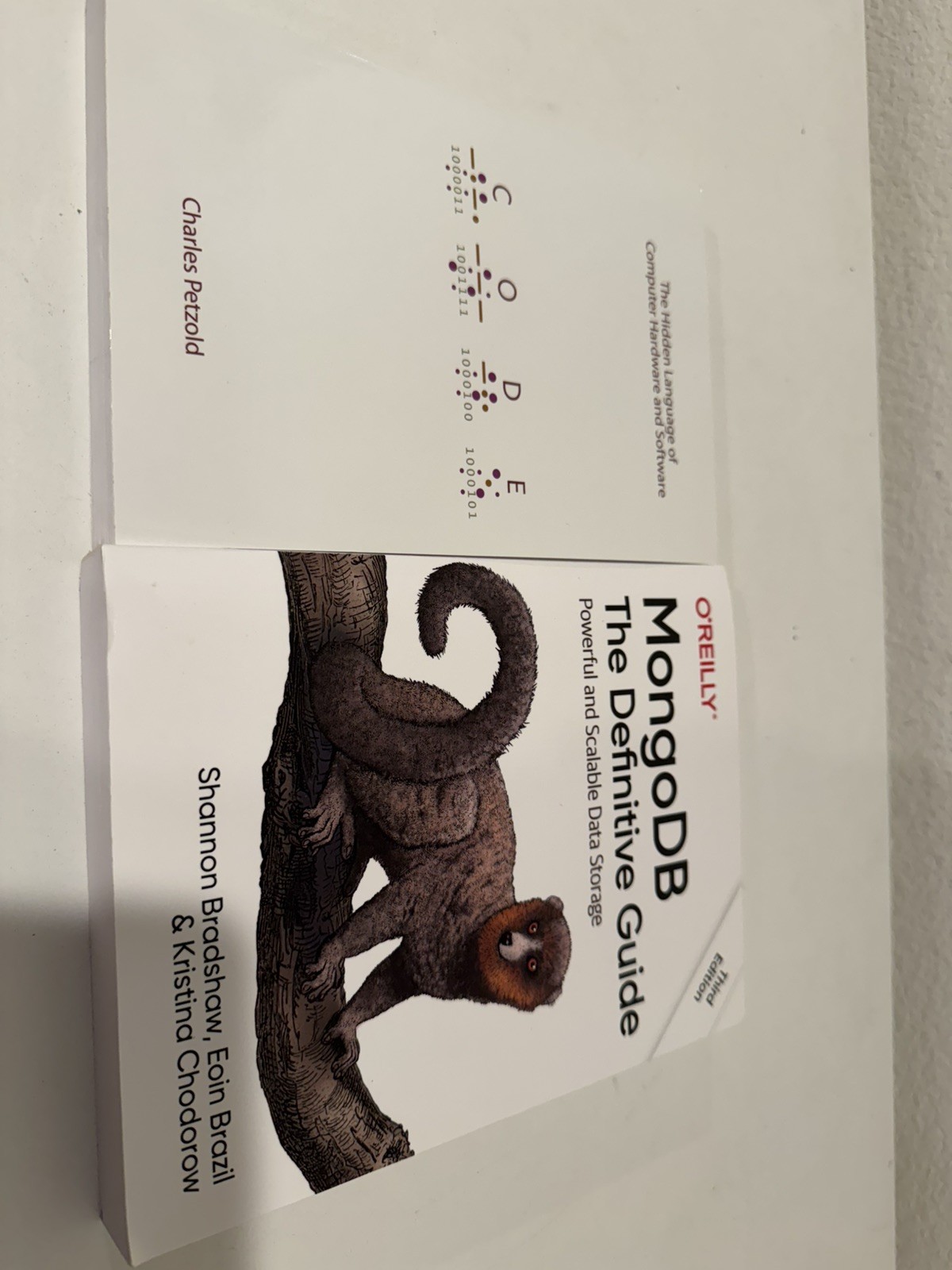 Coding Books : The Hidden Language of Computer Hardware and Software / MongoDB …