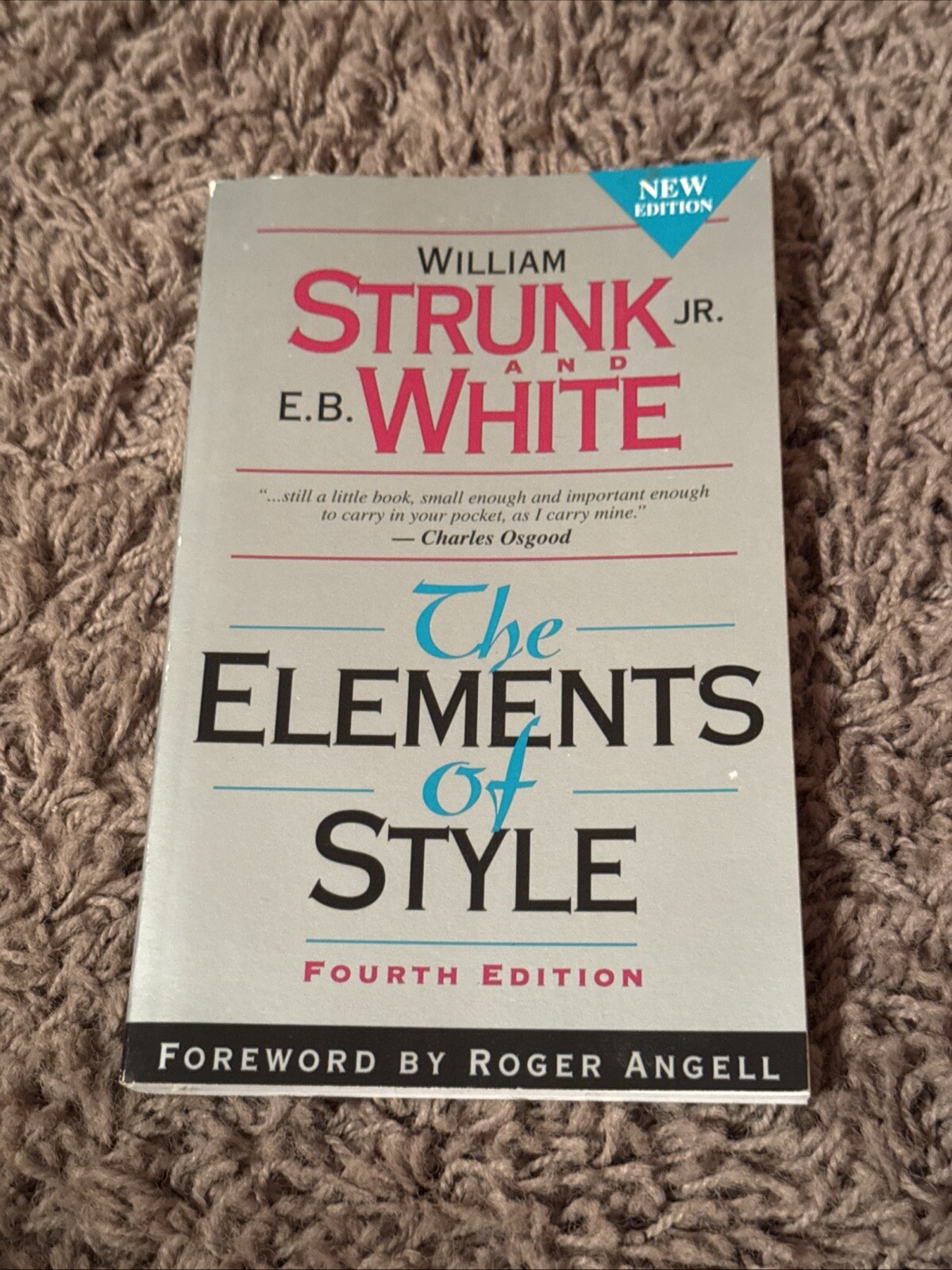 Strunk & White The Elements of Style (4th Edition) – BRAND NEW