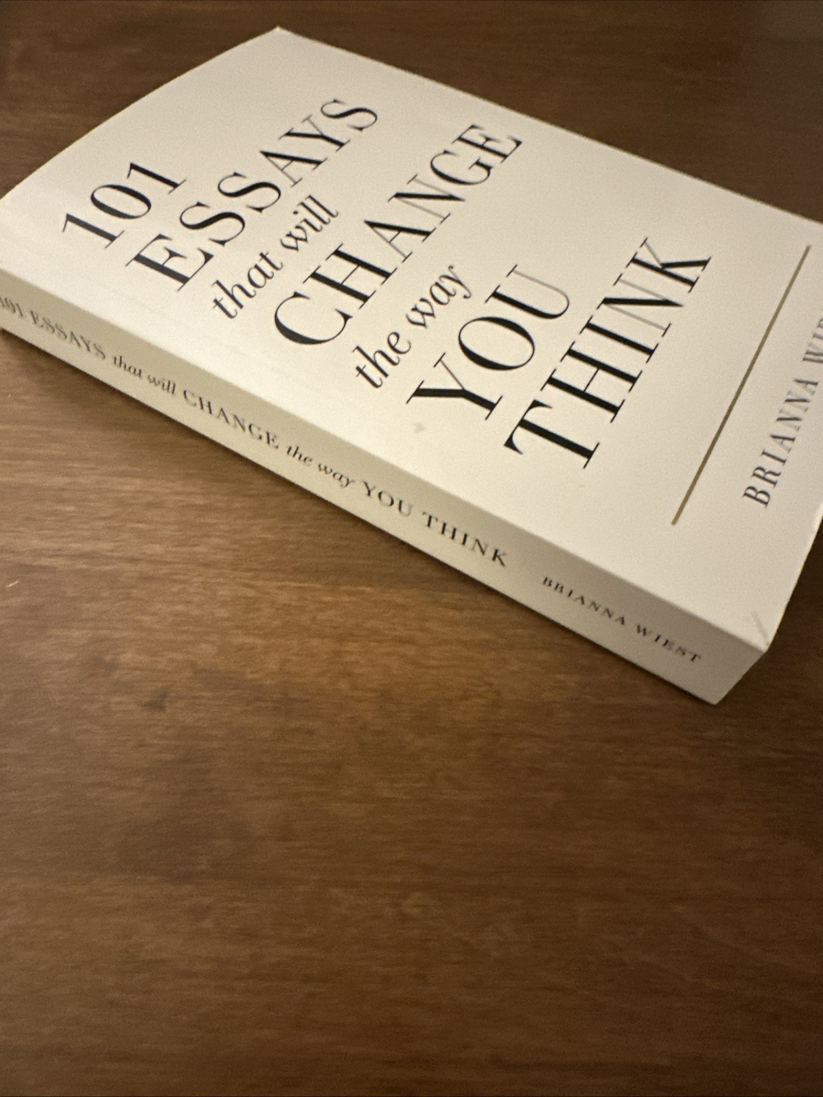 101 Essays That Will Change The Way You Think – VERY GOOD NO MARKS