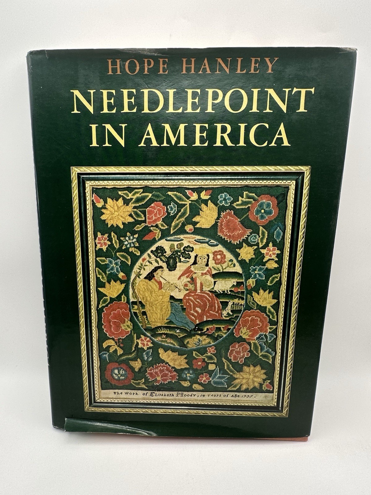 Needlepoint Book Lot Needlepoint by Design Hardcover Maggie Lane Vintage Craft
