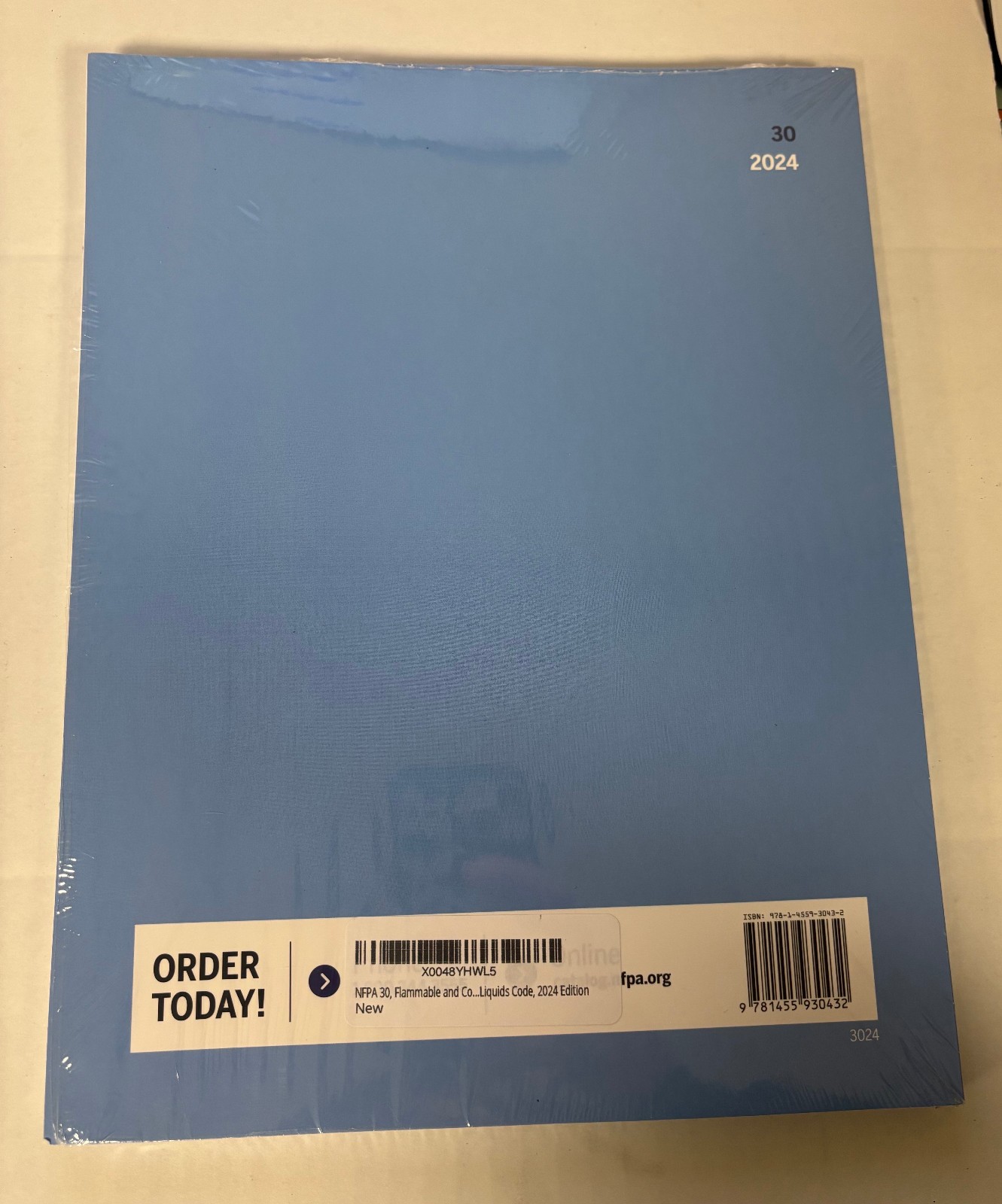 NFPA 30 Flammable and Combustible Liquids Code 2024 Edition by NFPA