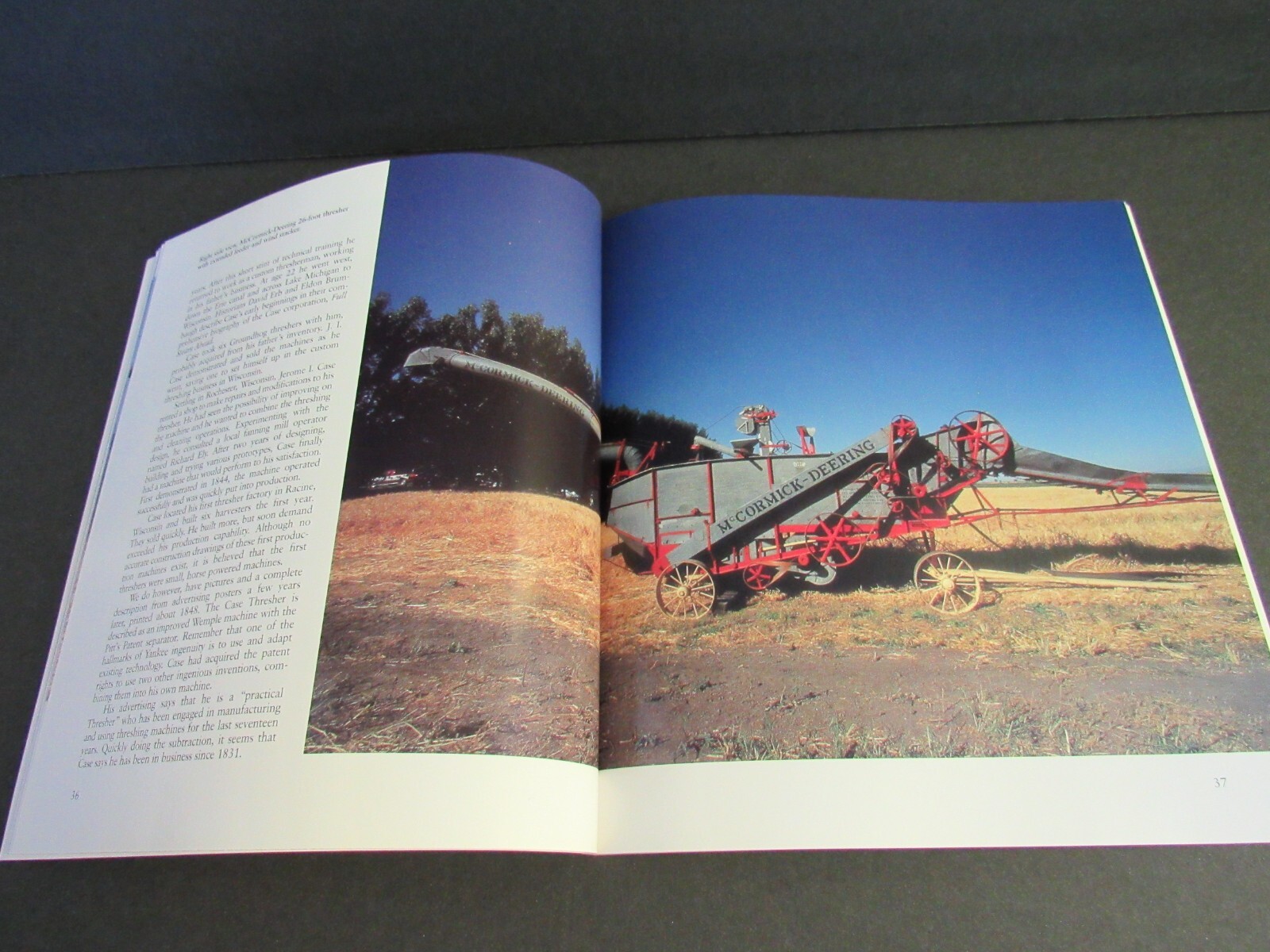 Threshers at Work Soft Cover Book Motorbooks MBI 96 pages Hans Halberstadt EUC
