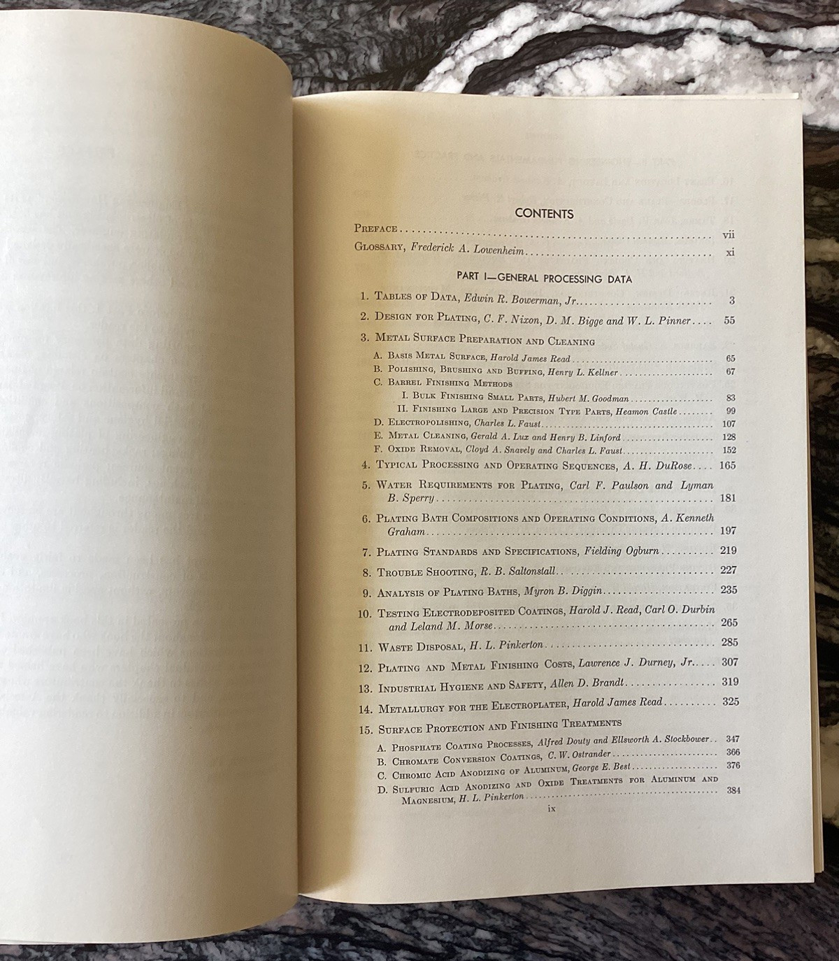 Electroplating Engineering Handbook by Arthur Kenneth Graham: Used