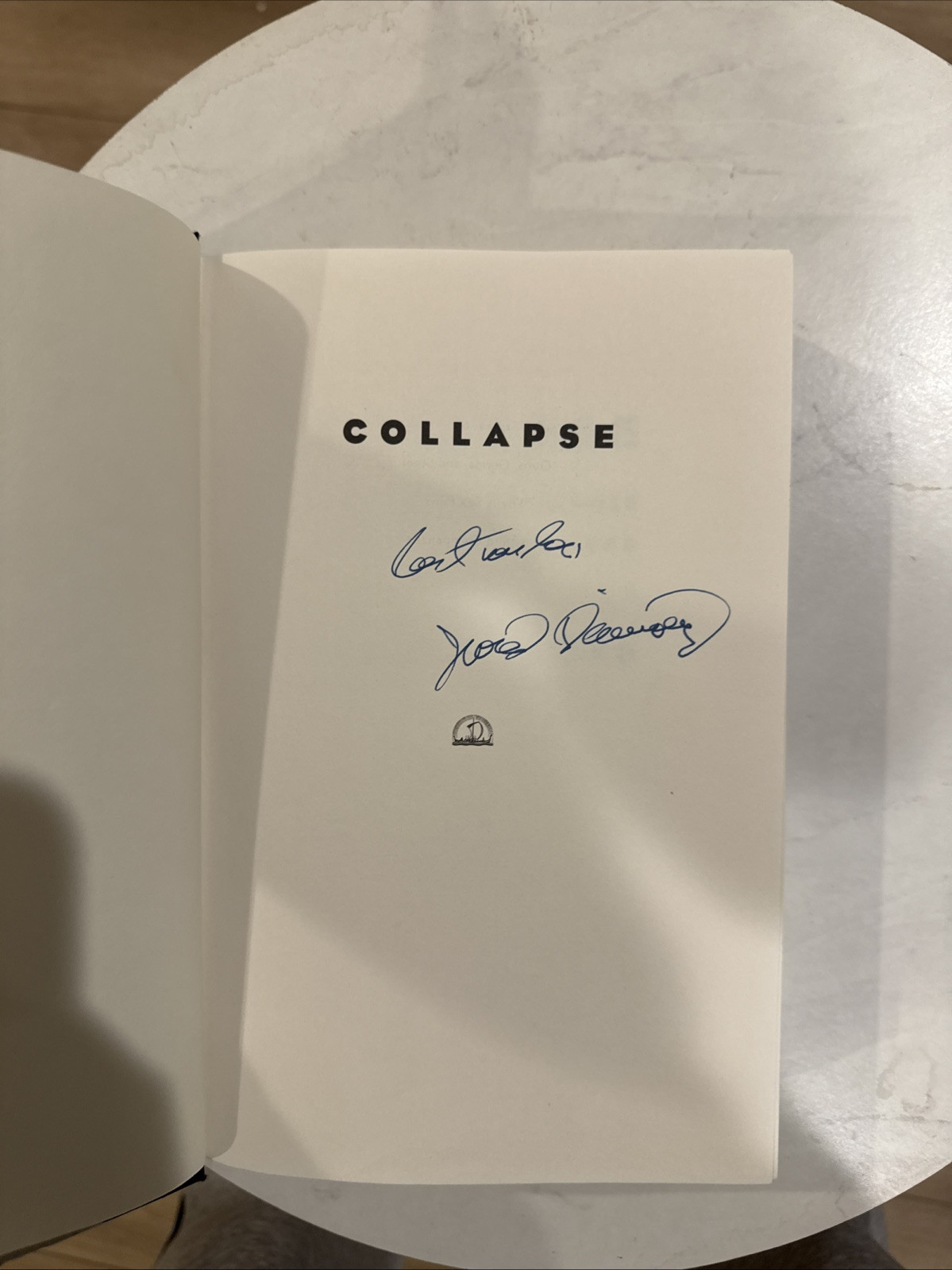 COLLAPSE by Diamond, Jared Signed By Author Good Only