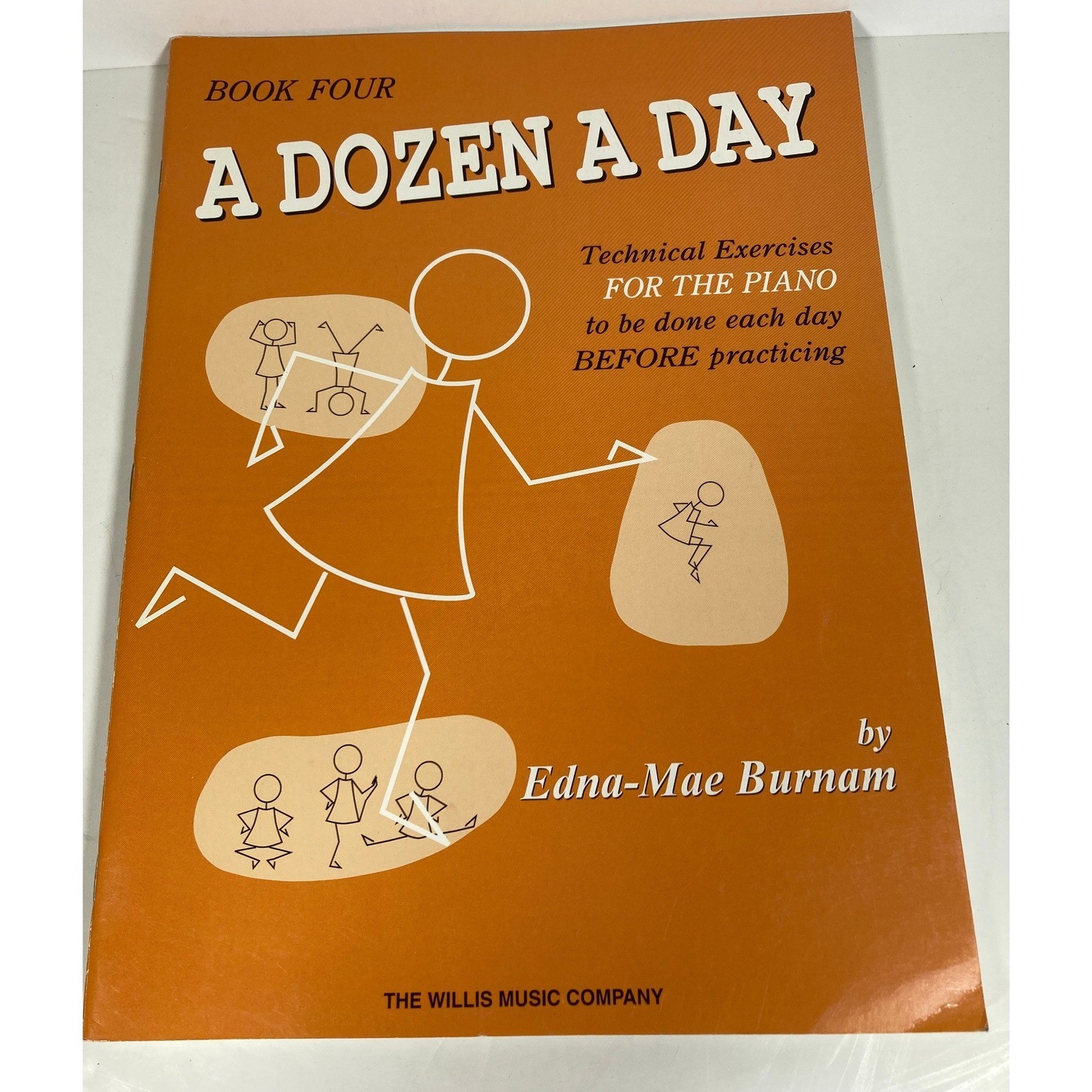 A Dozen A Day Piano Technical Exercises Edna-Mae Burnam Books 1 3 4 Lot of 6